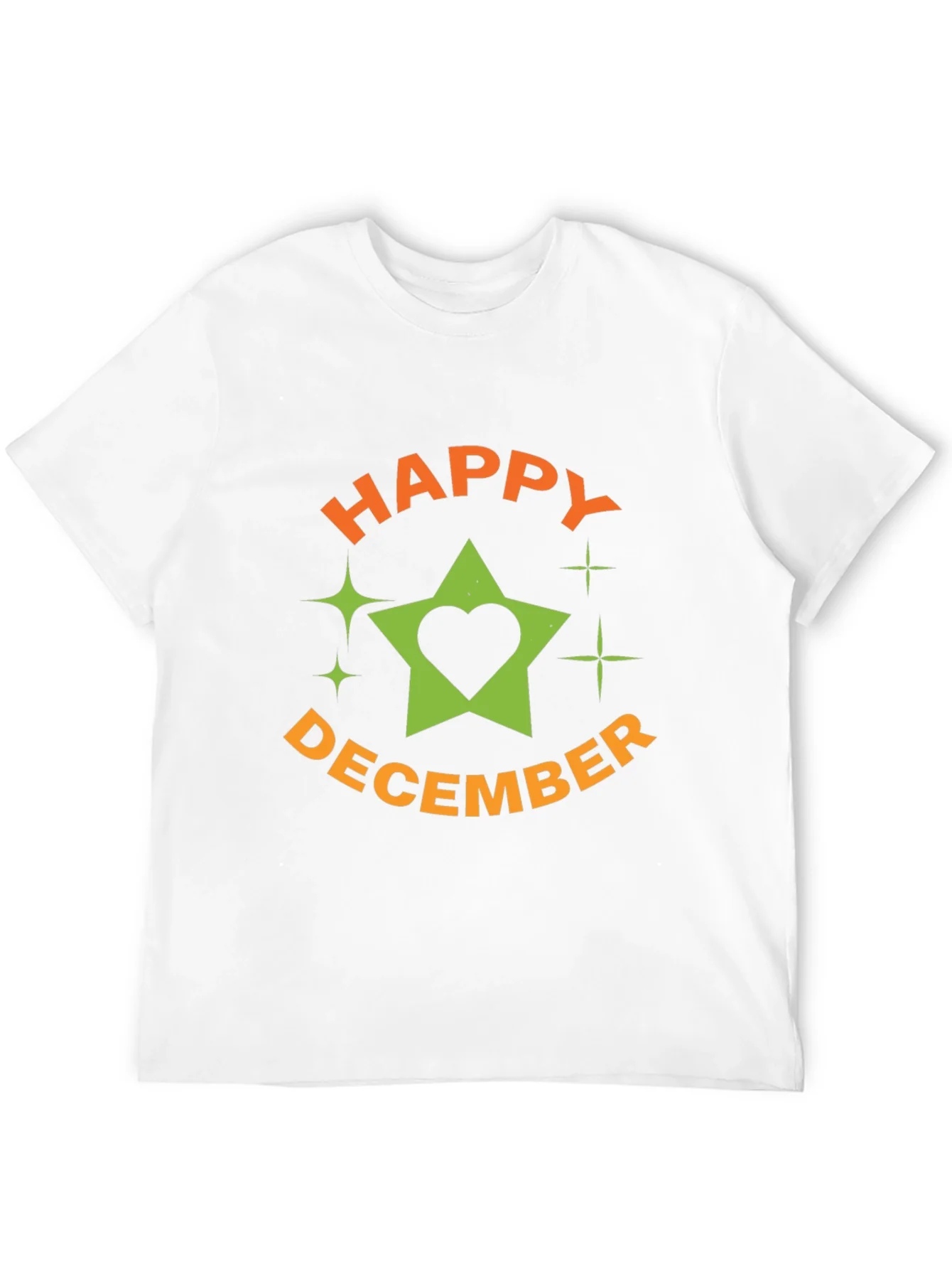 Festive Happy December Graphic T-Shirt