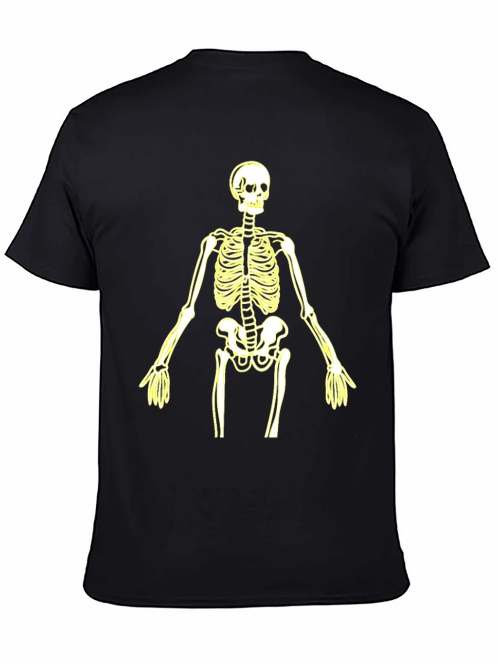 Skeleton Graphic Tee - Halloween Style