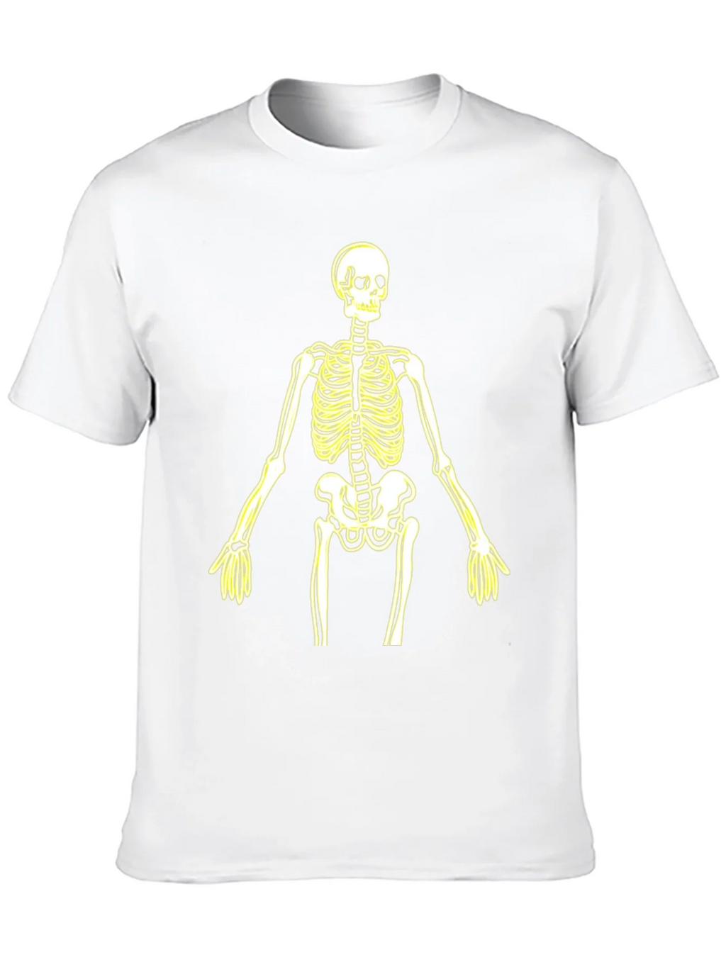 Skeleton Graphic Tee - Halloween Style