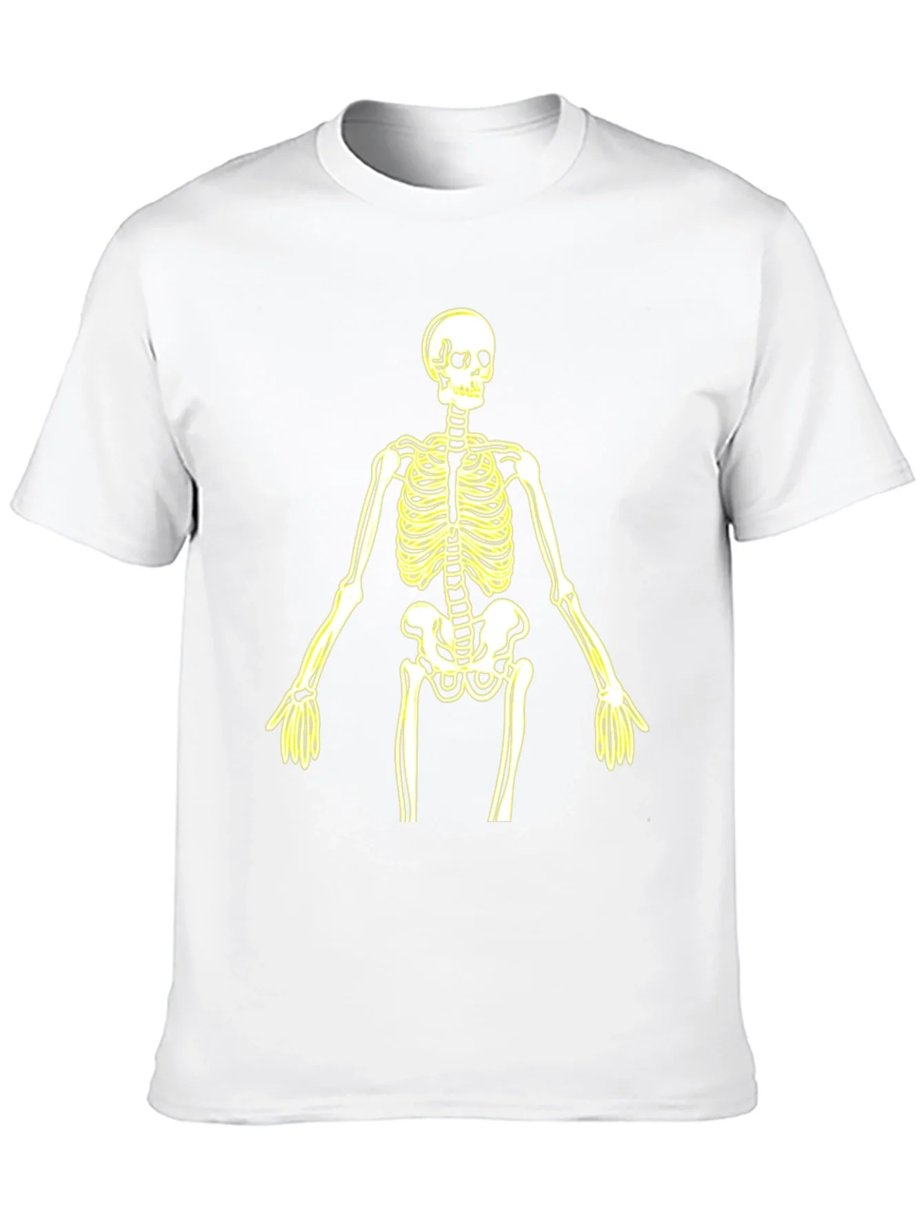 Skeleton Graphic Tee - Halloween Style