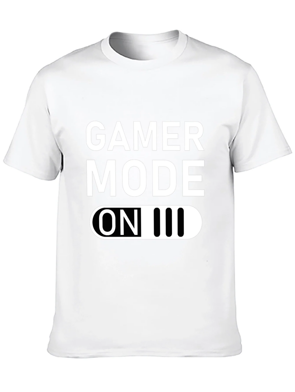 Gamer Mode ON Graphic Tee - Black