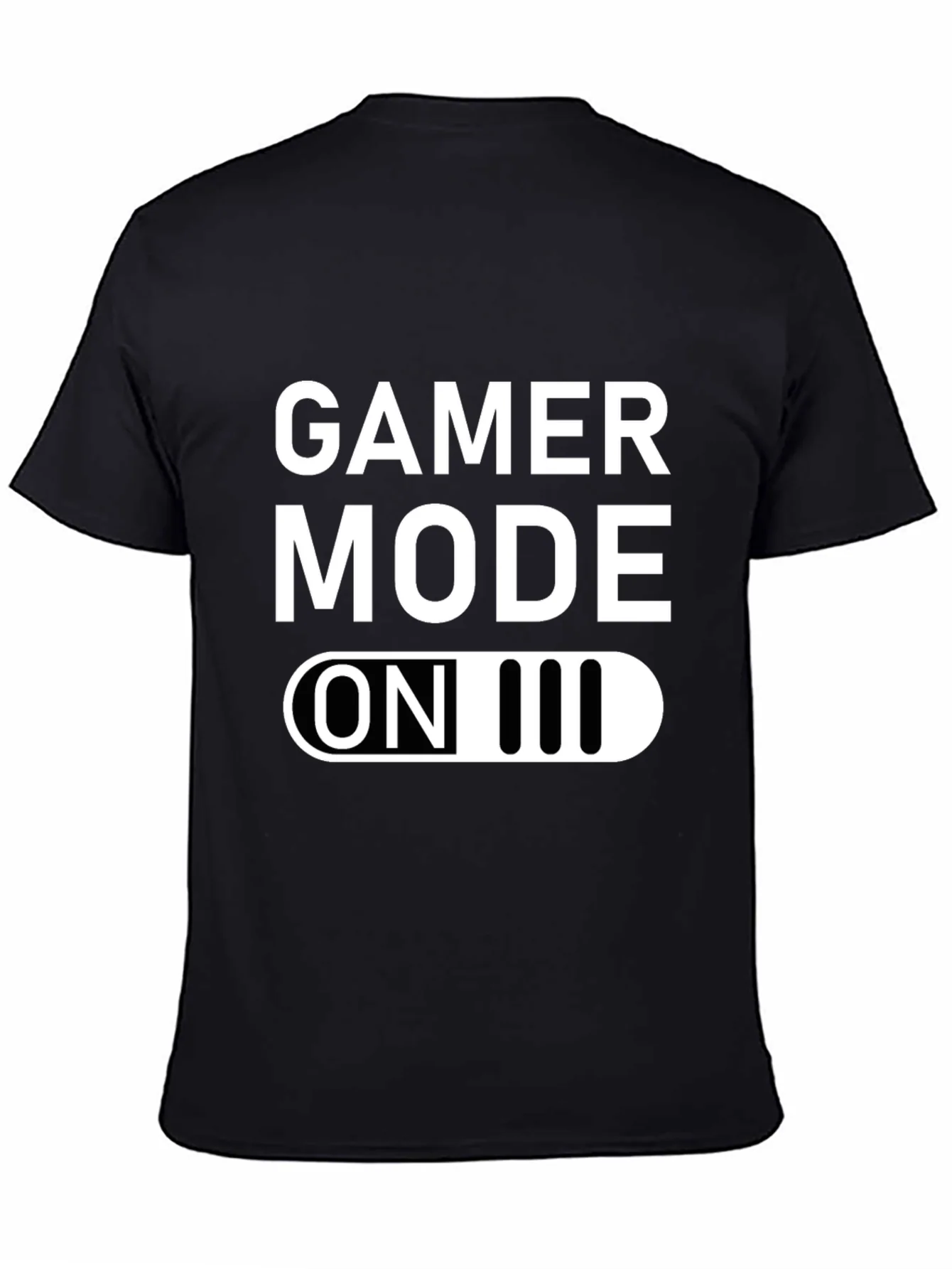 Gamer Mode ON Graphic Tee - Black