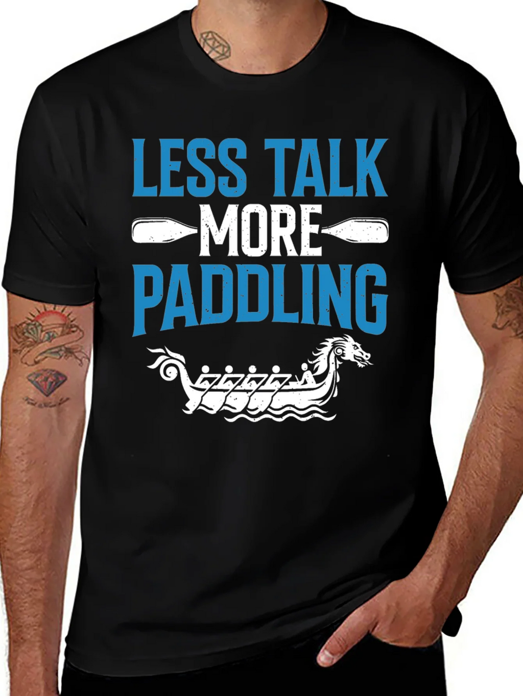 Less Talk More Paddling Graphic Tee