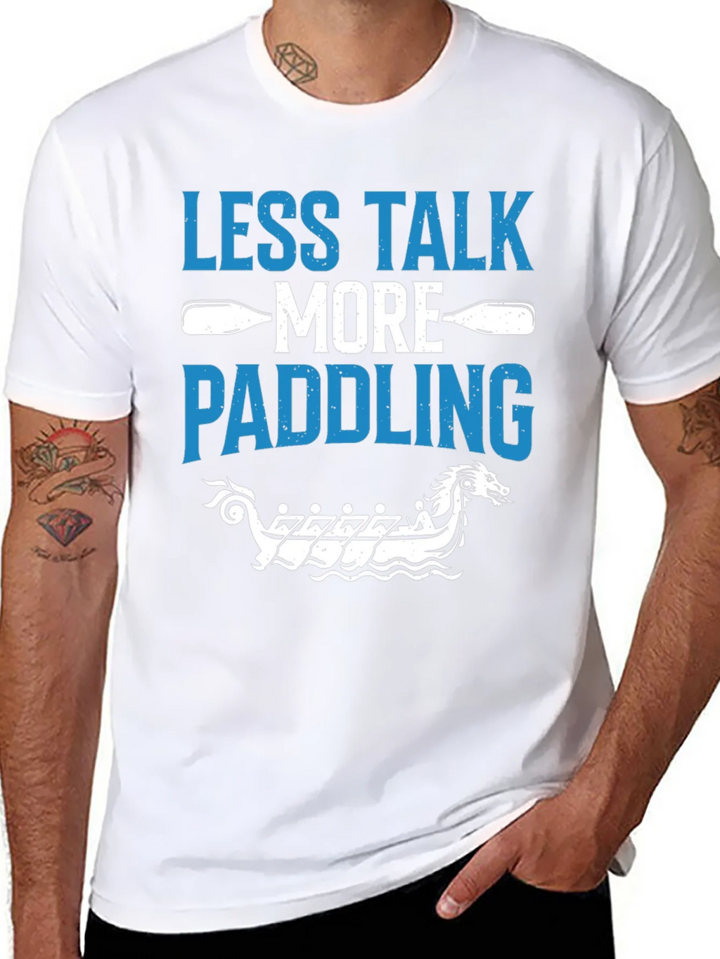 Less Talk More Paddling Graphic Tee