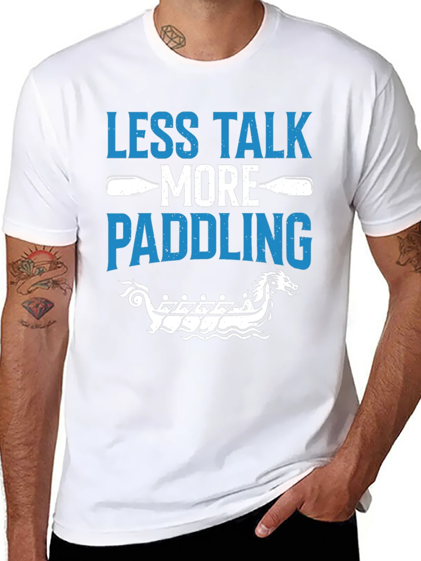 Less Talk More Paddling Graphic Tee