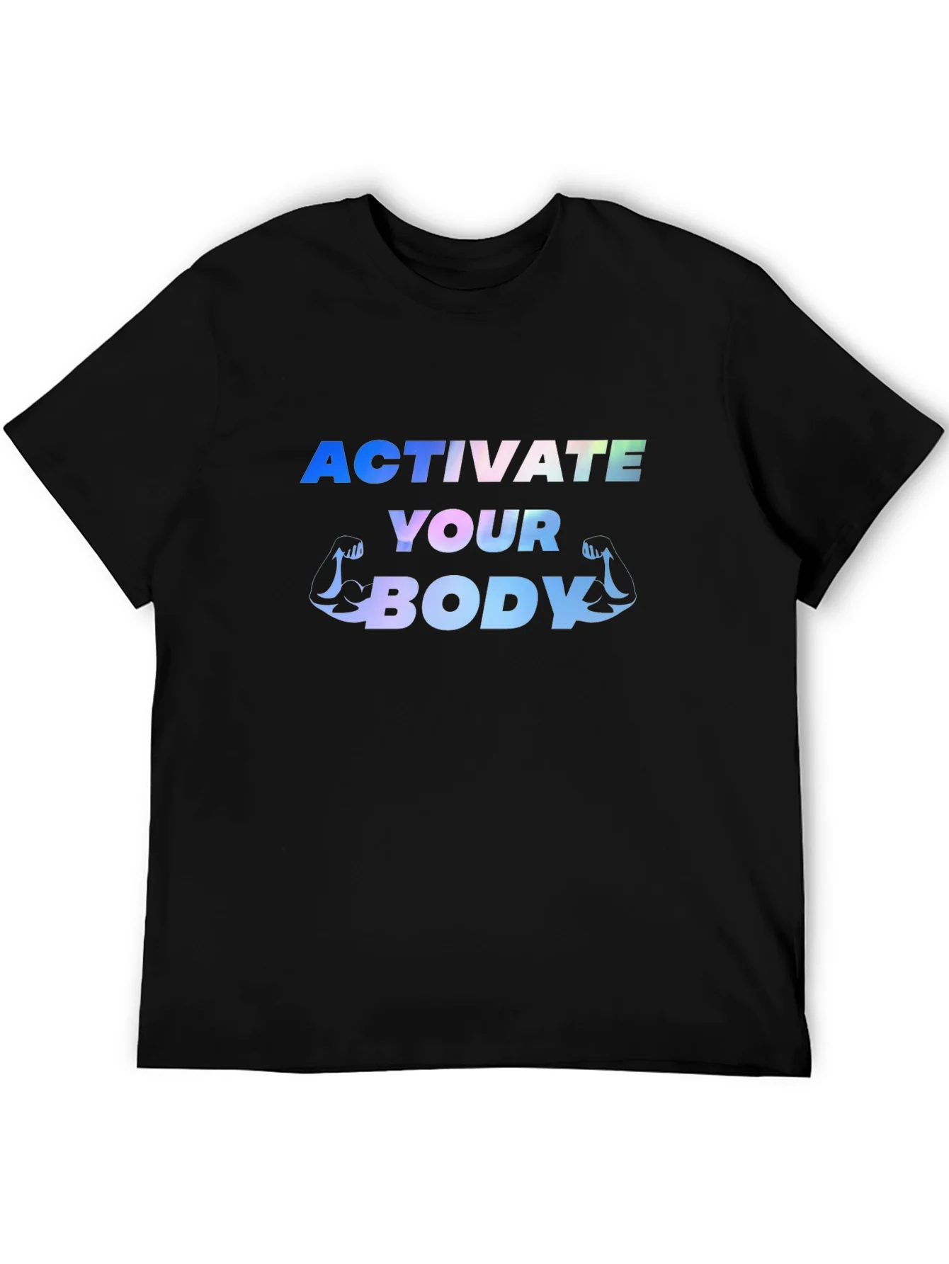 Activate Your Body Black Graphic Tee
