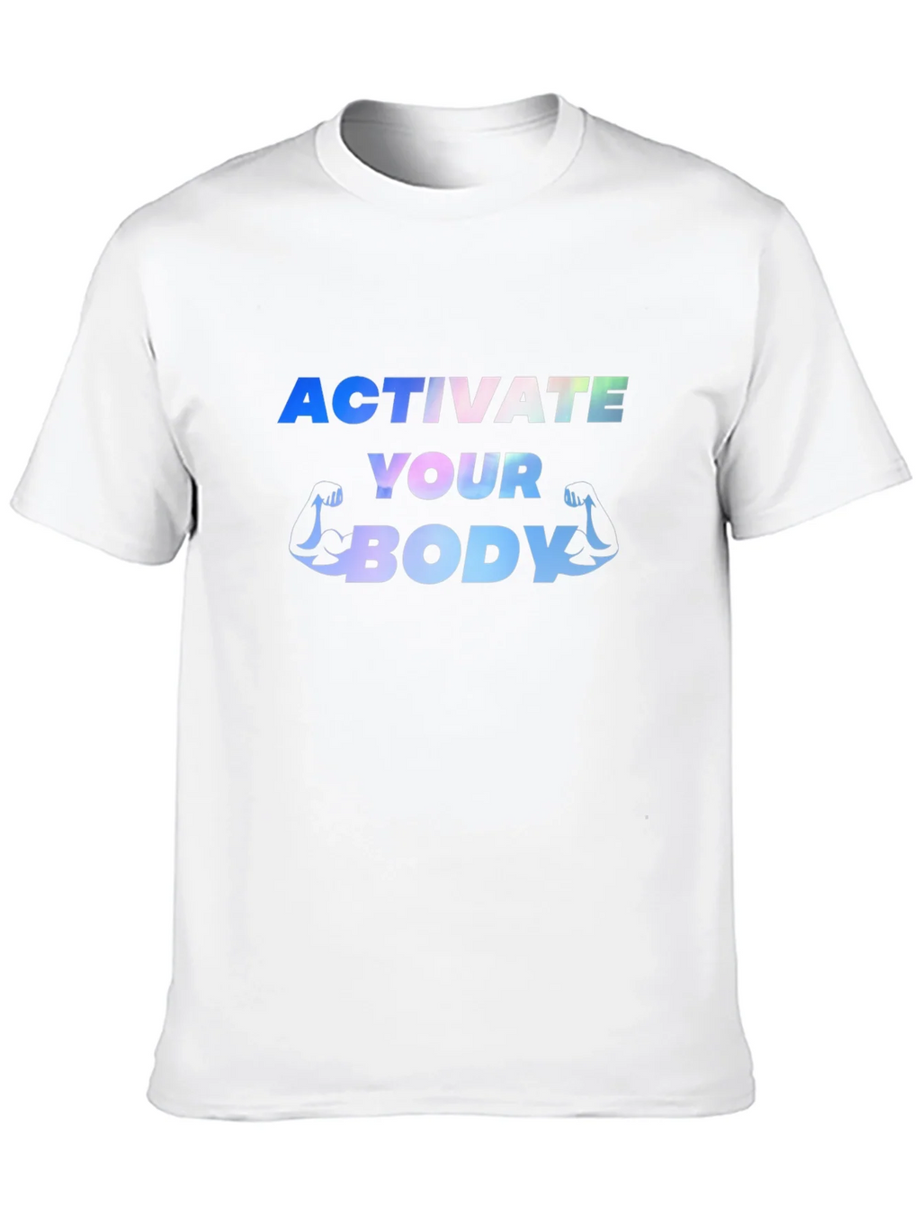 Activate Your Body Black Graphic Tee