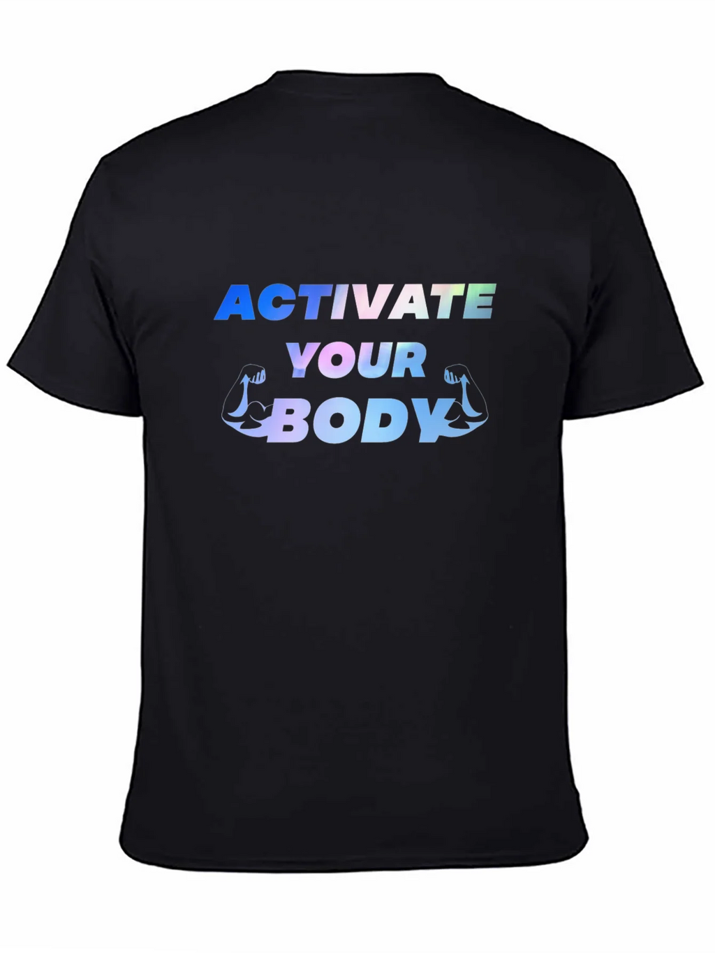 Activate Your Body Black Graphic Tee