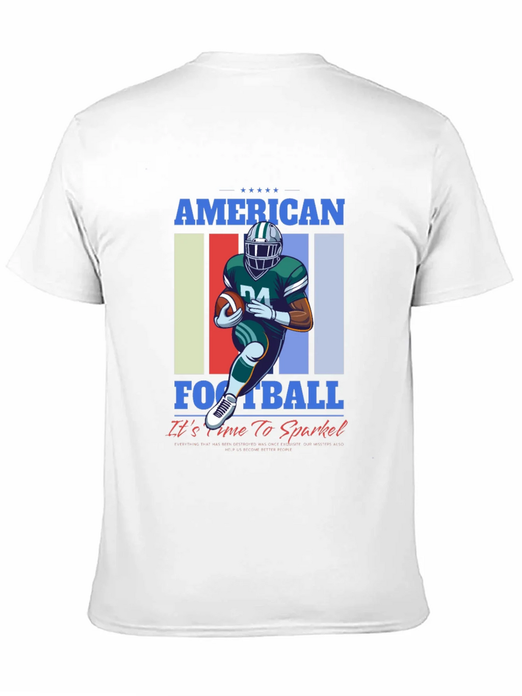 American Football Graphic Tee - Sparkle Time!