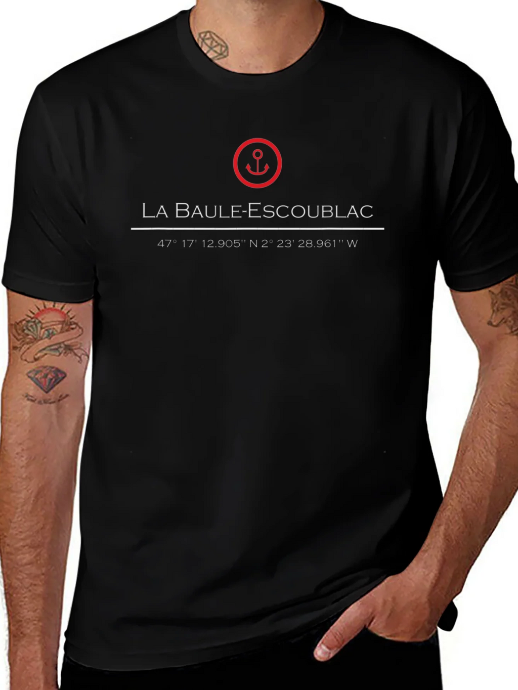 La Baule-Escoublac Anchor Graphic Tee