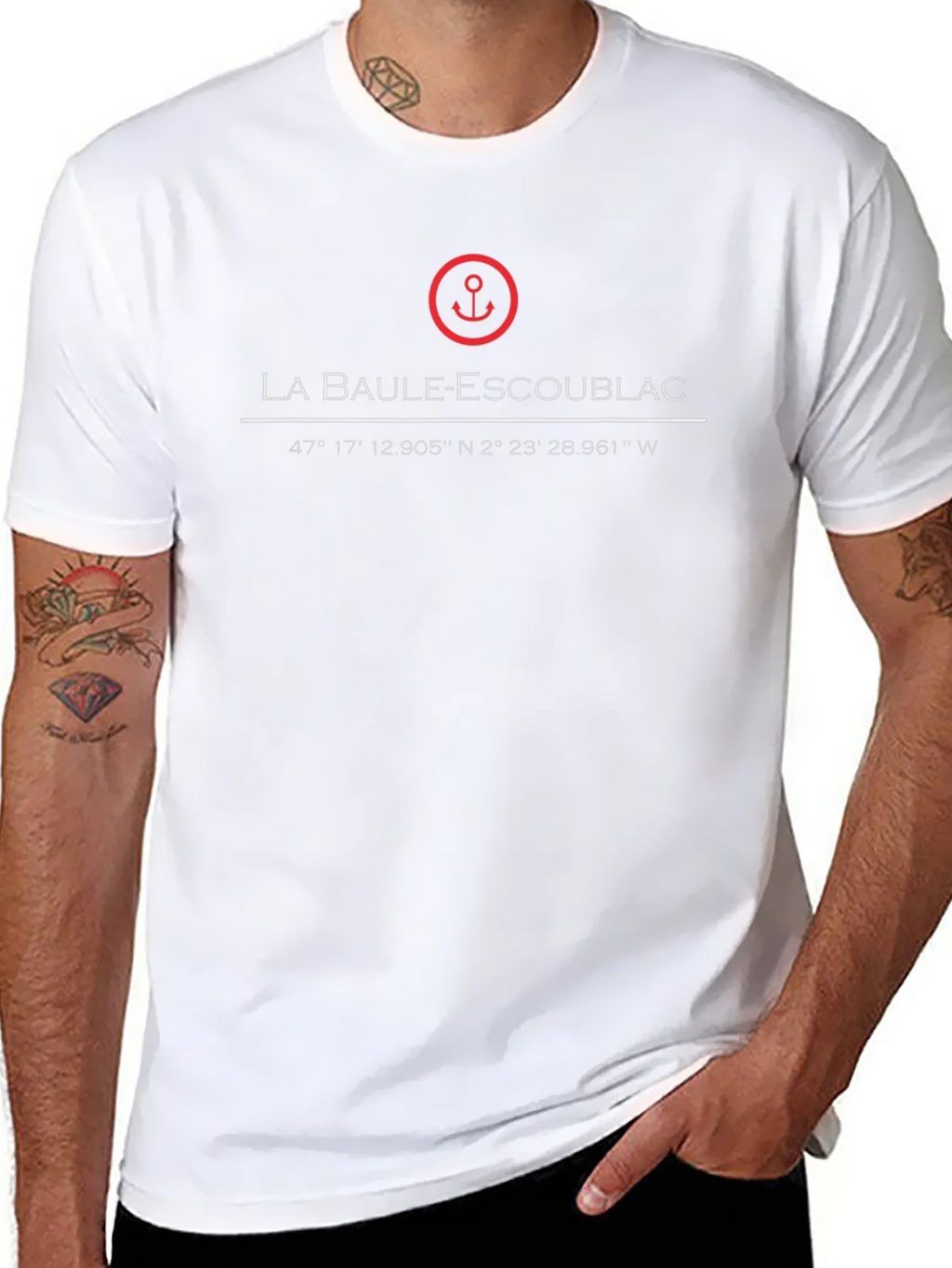La Baule-Escoublac Anchor Graphic Tee