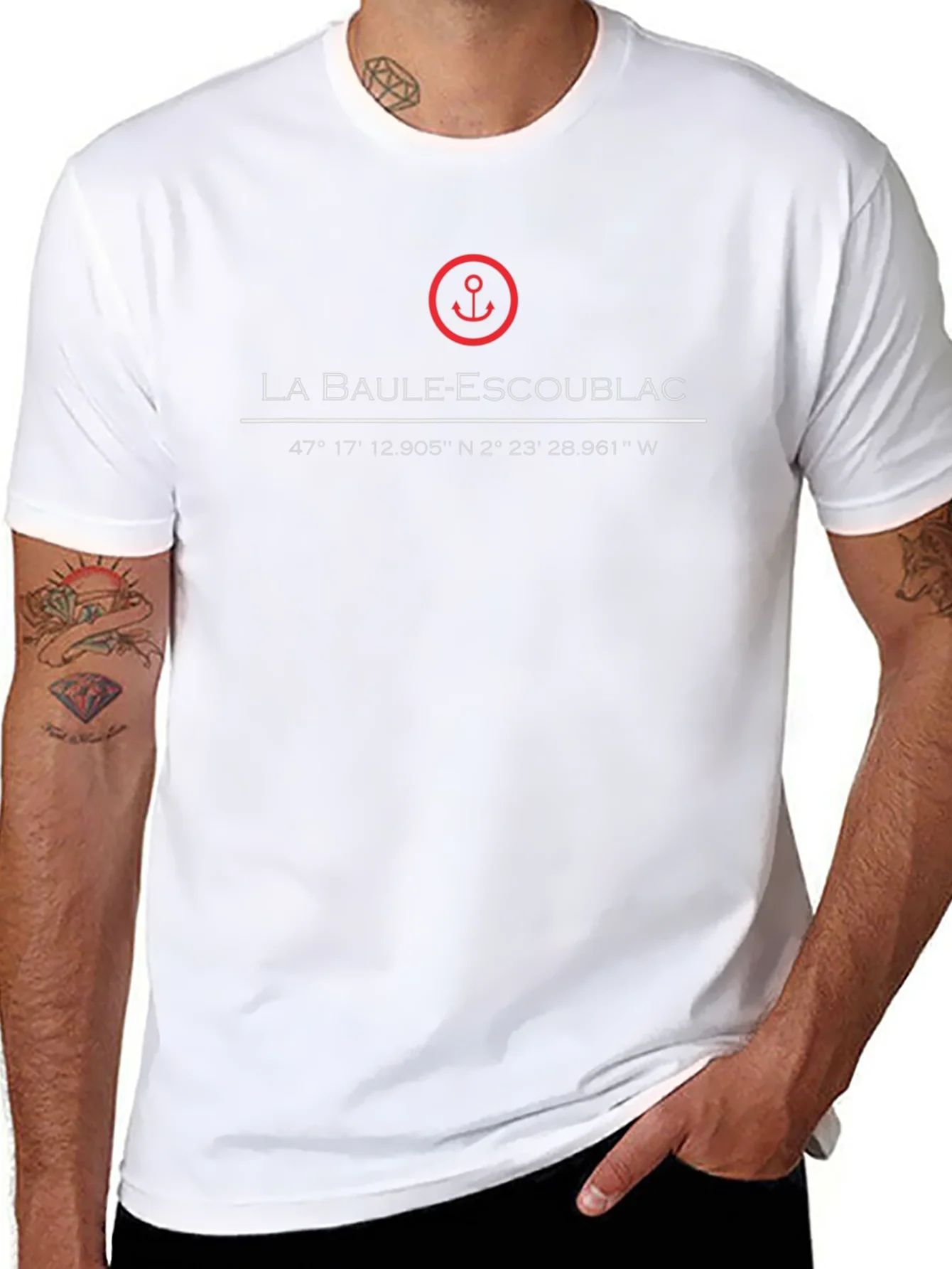 La Baule-Escoublac Anchor Graphic Tee