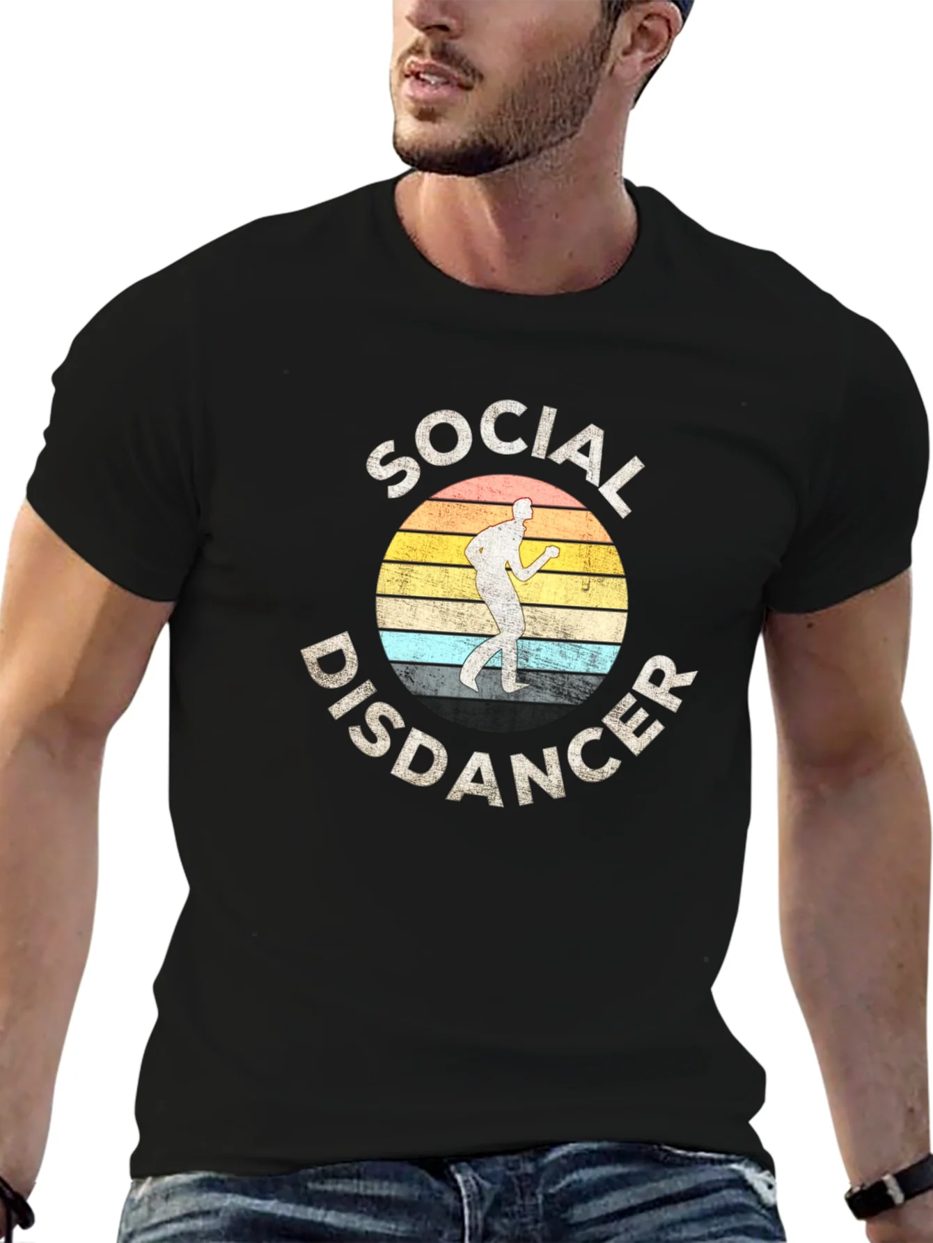 Social Disdancer Graphic T-Shirt