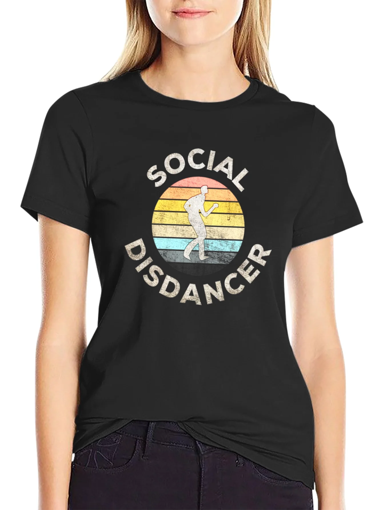 Social Disdancer Graphic T-Shirt
