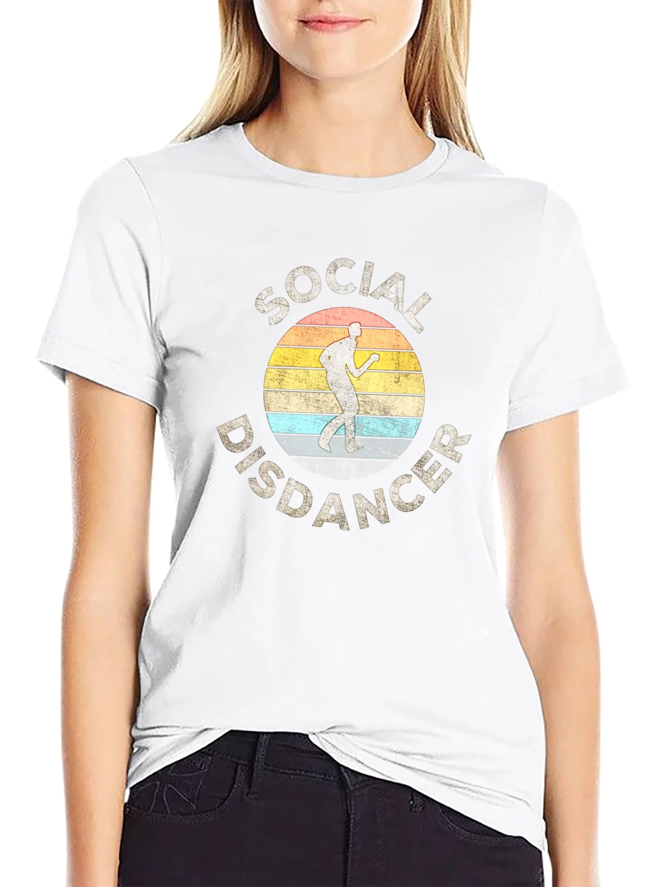 Social Disdancer Graphic T-Shirt