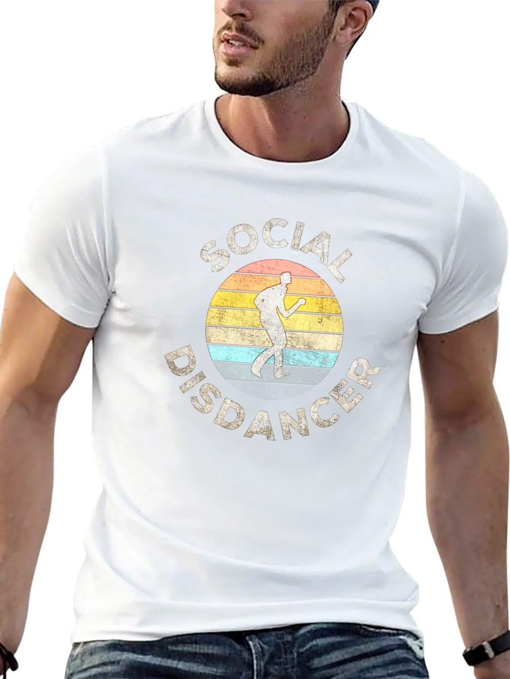Social Disdancer Graphic T-Shirt