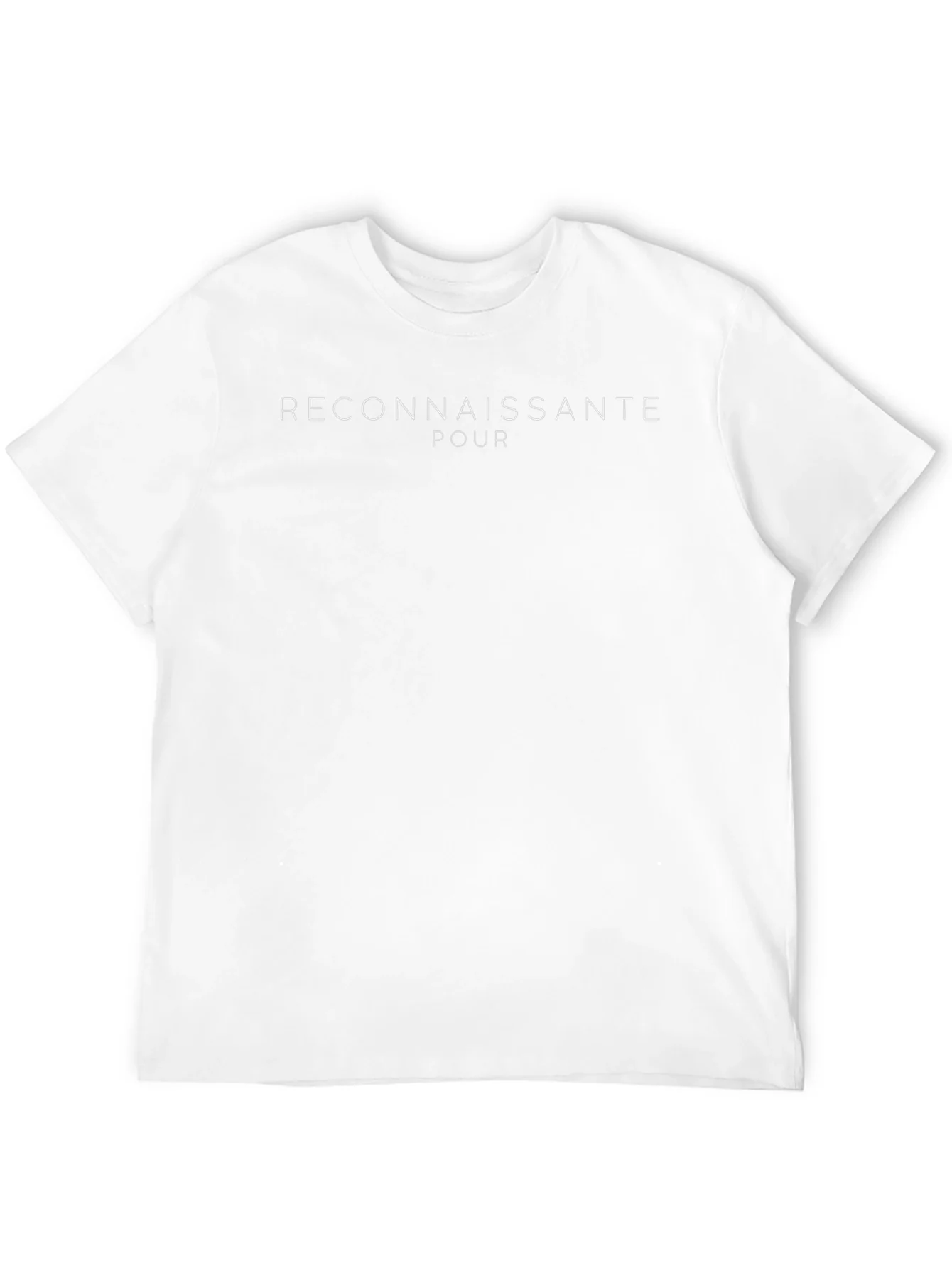 Reconnaissante Pour Graphic Tee - Black