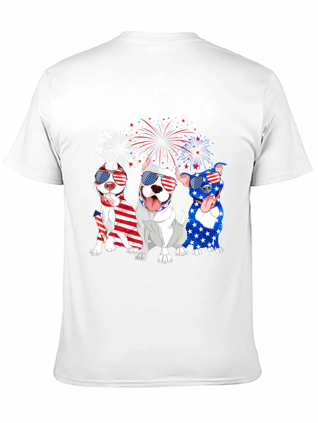 Patriotic Pitbulls Tee