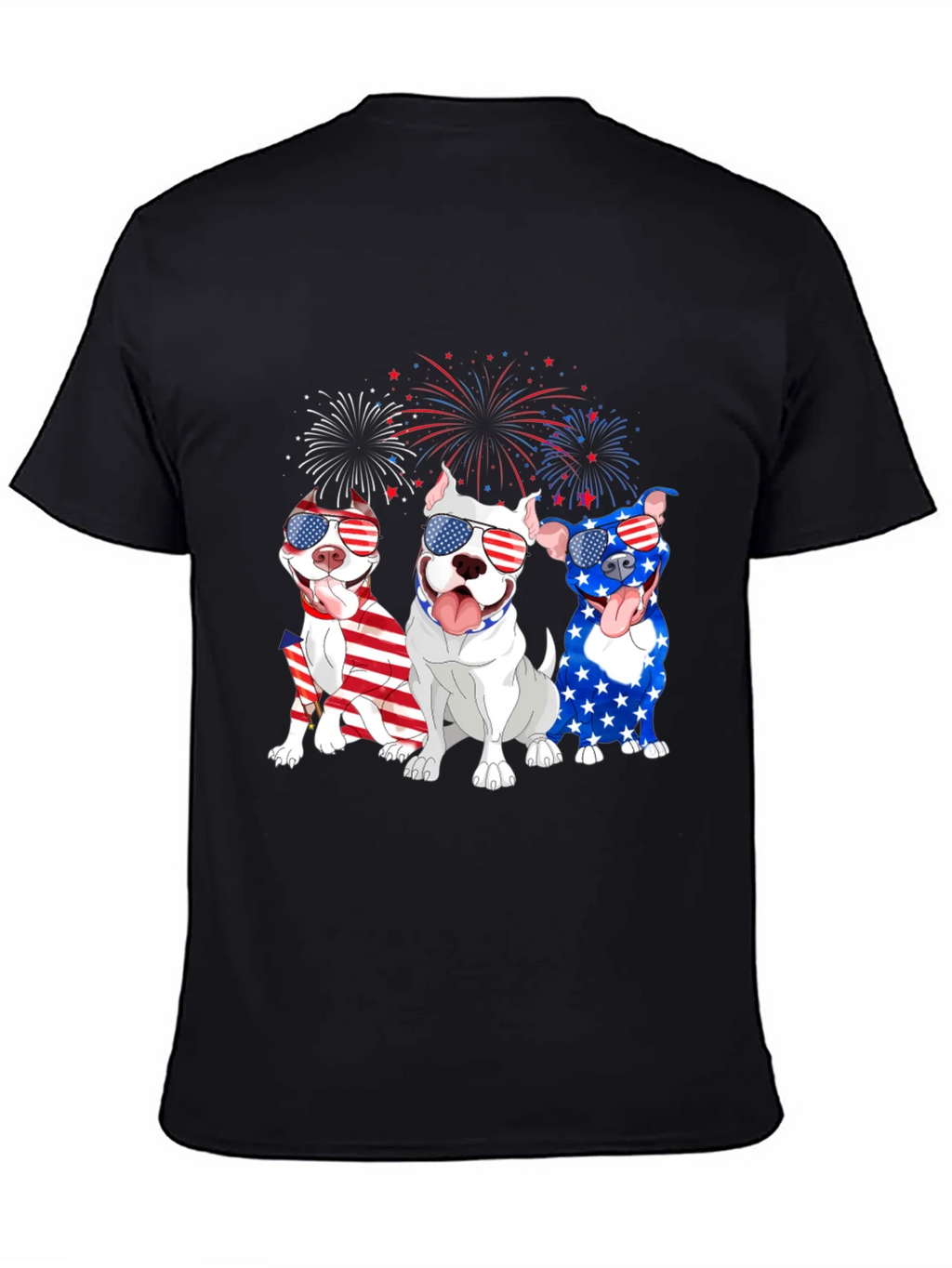 Patriotic Pitbulls Tee
