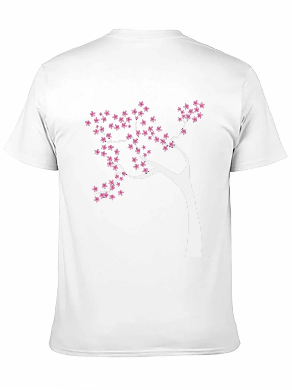 Blossom Tree Graphic Tee - Stylish Black Cotton T-Shirt
