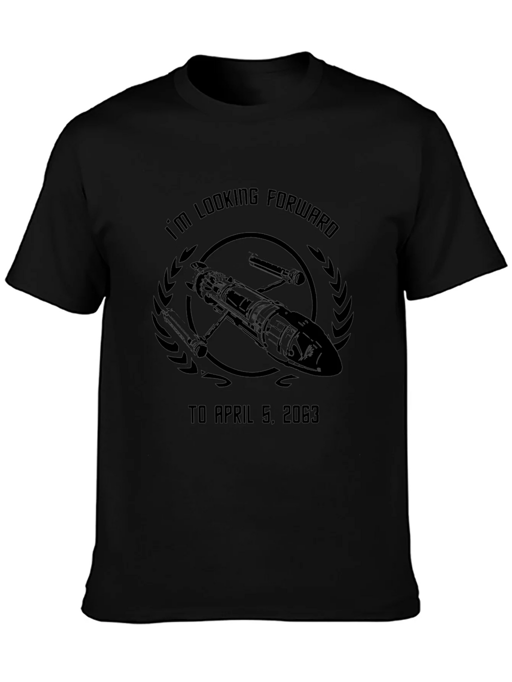 Im Looking Forward to April 5 2063 T-Shirt