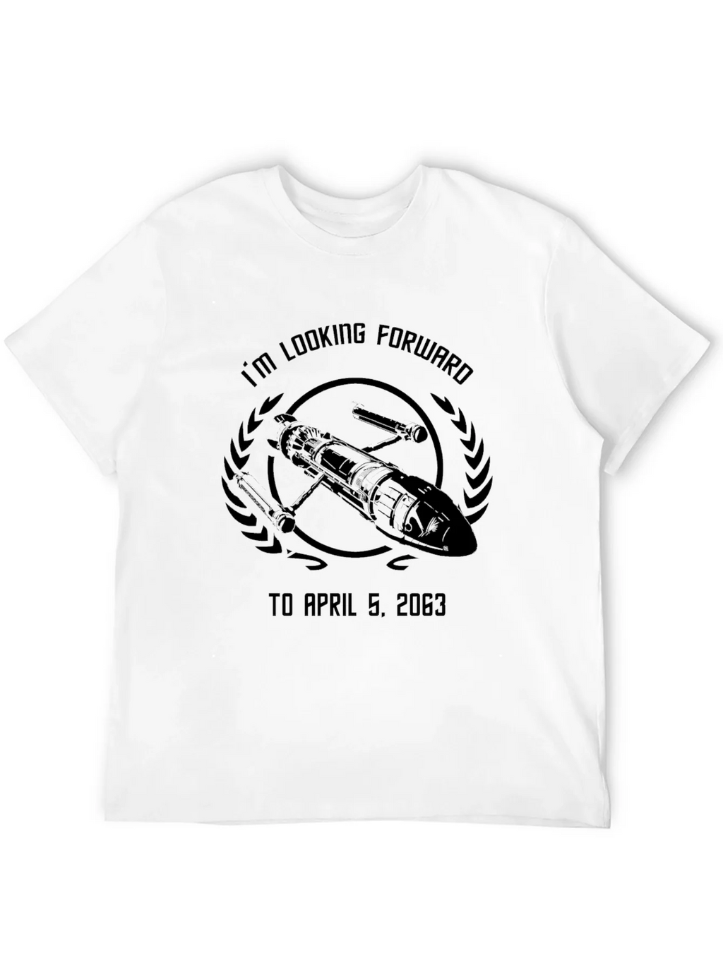 Im Looking Forward to April 5 2063 T-Shirt