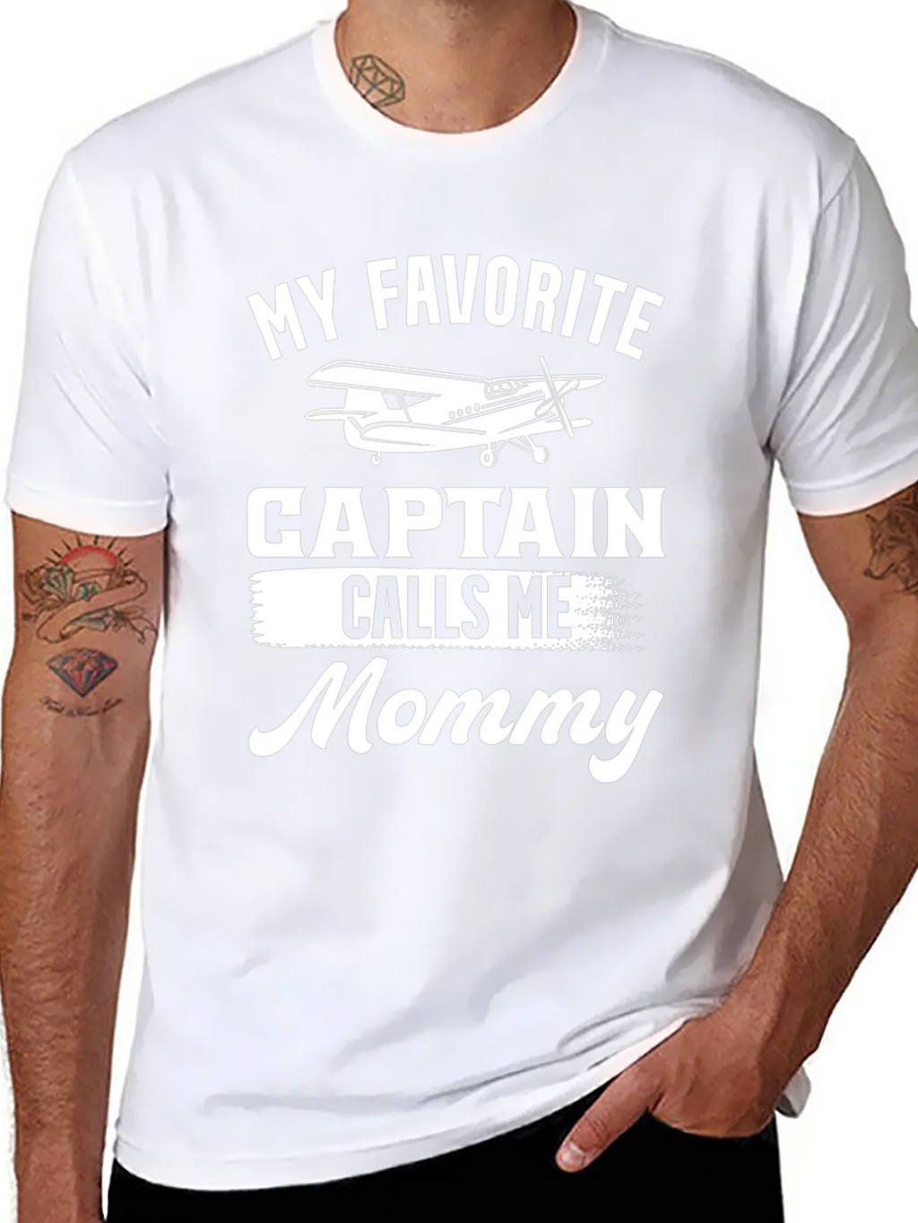 My Favorite Captain Calls Me Mommy T-Shirt