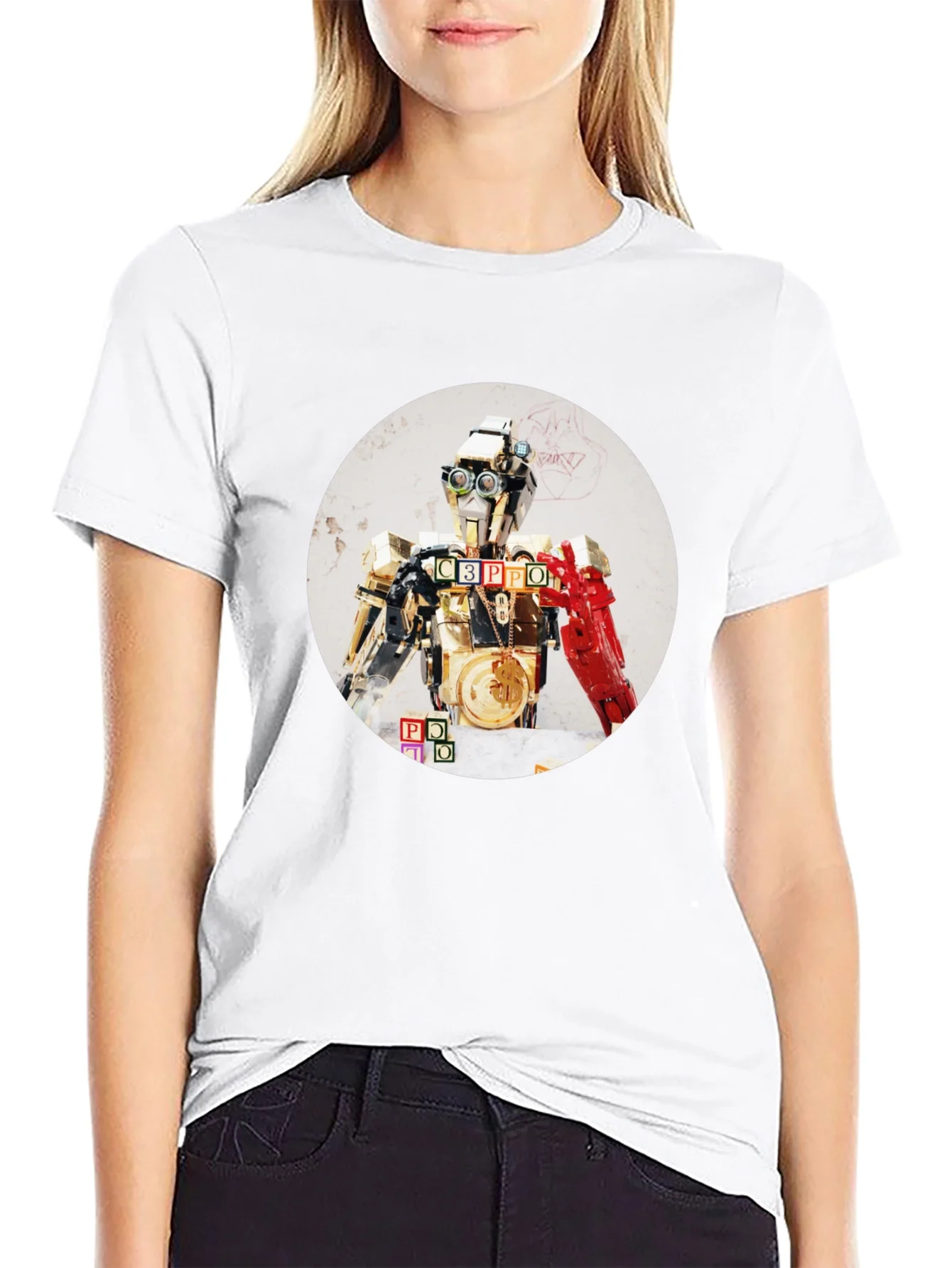 Robot T-Shirt - C3PPO Parody
