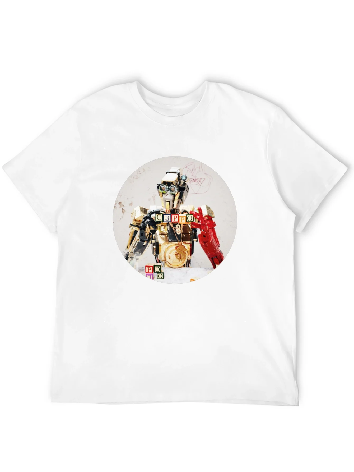 Robot T-Shirt - C3PPO Parody