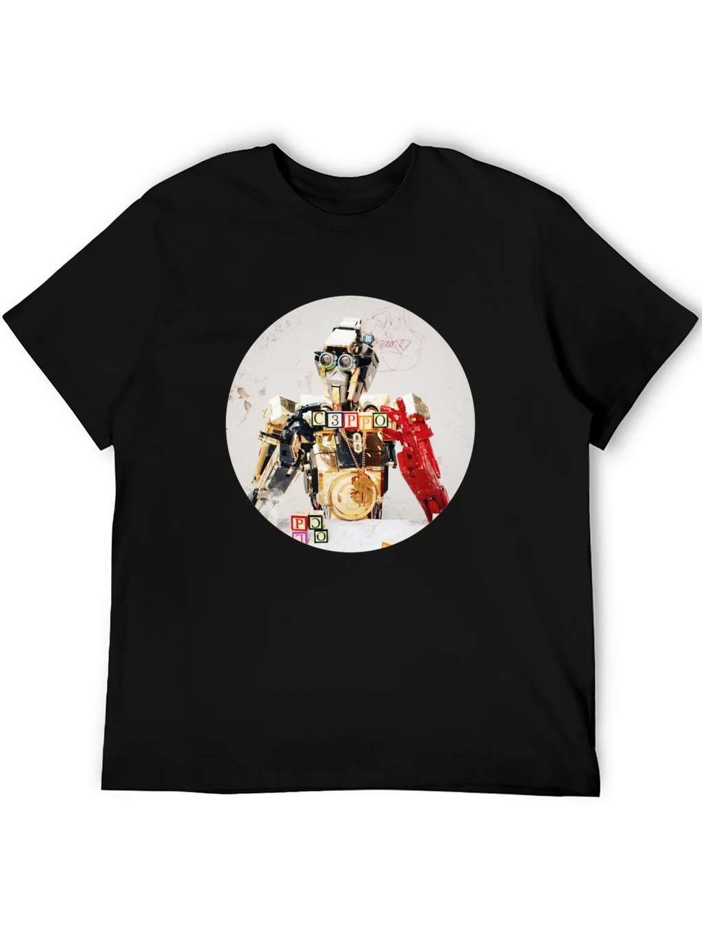 Robot T-Shirt - C3PPO Parody