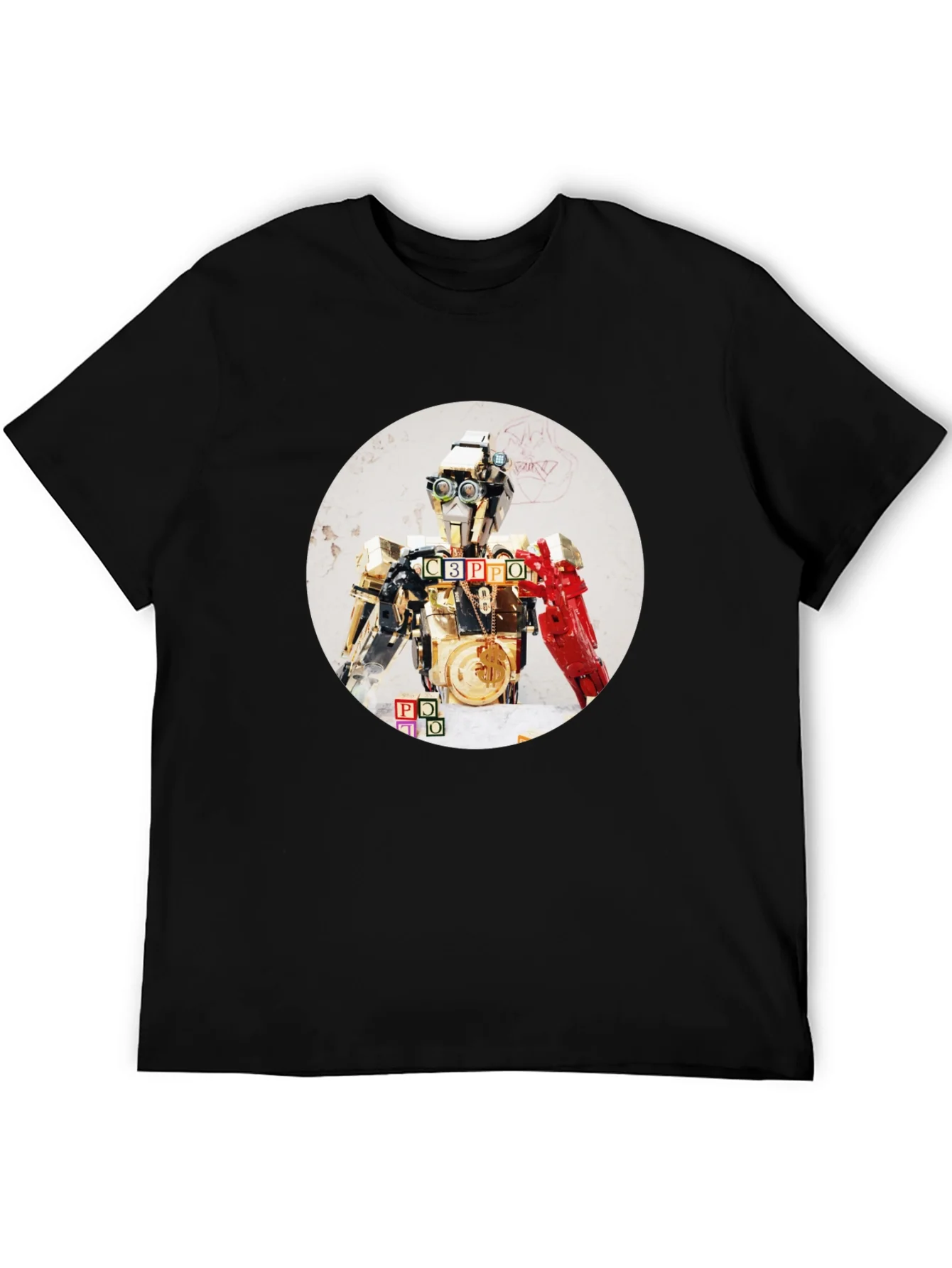 Robot T-Shirt - C3PPO Parody