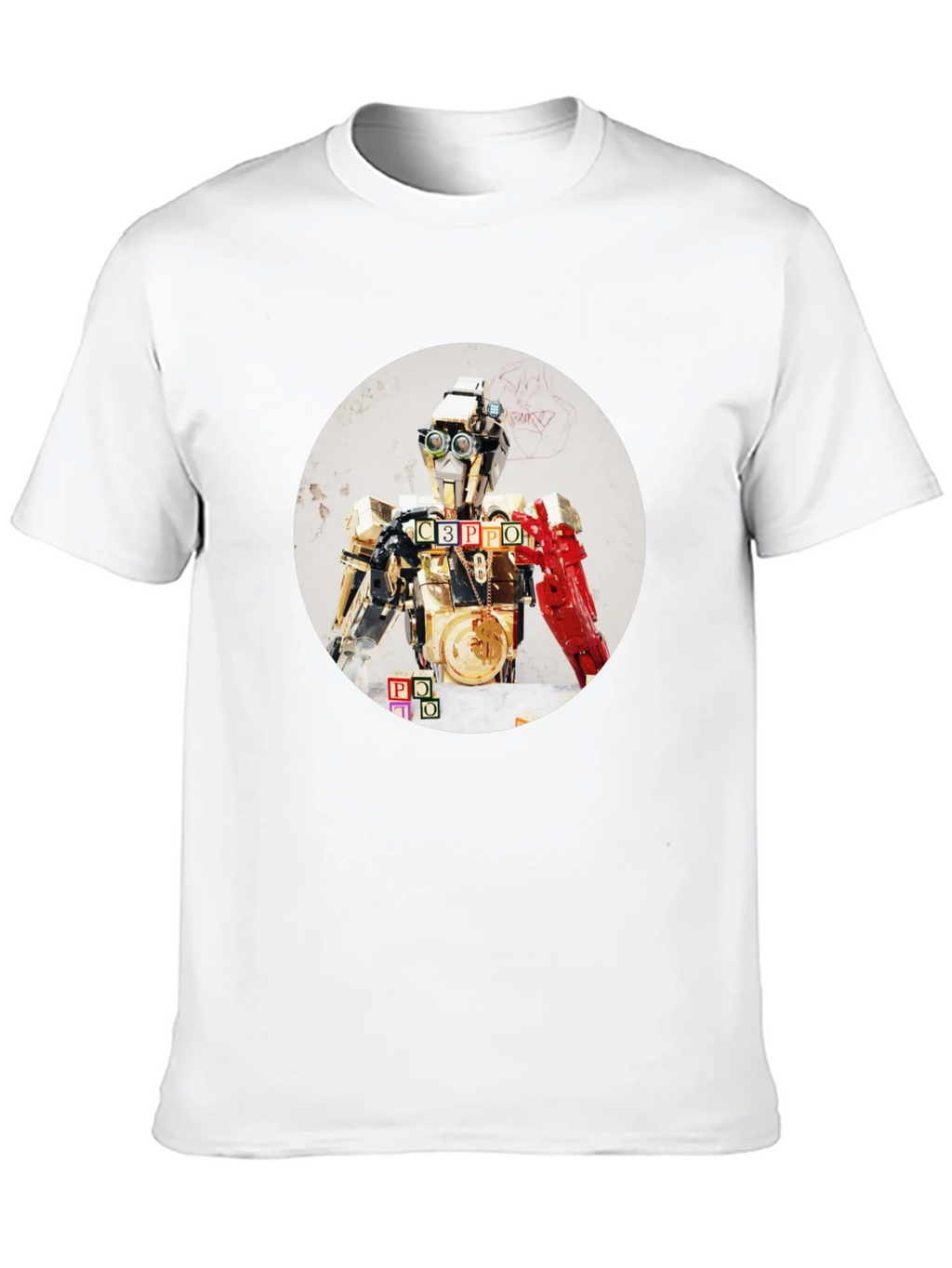 Robot T-Shirt - C3PPO Parody