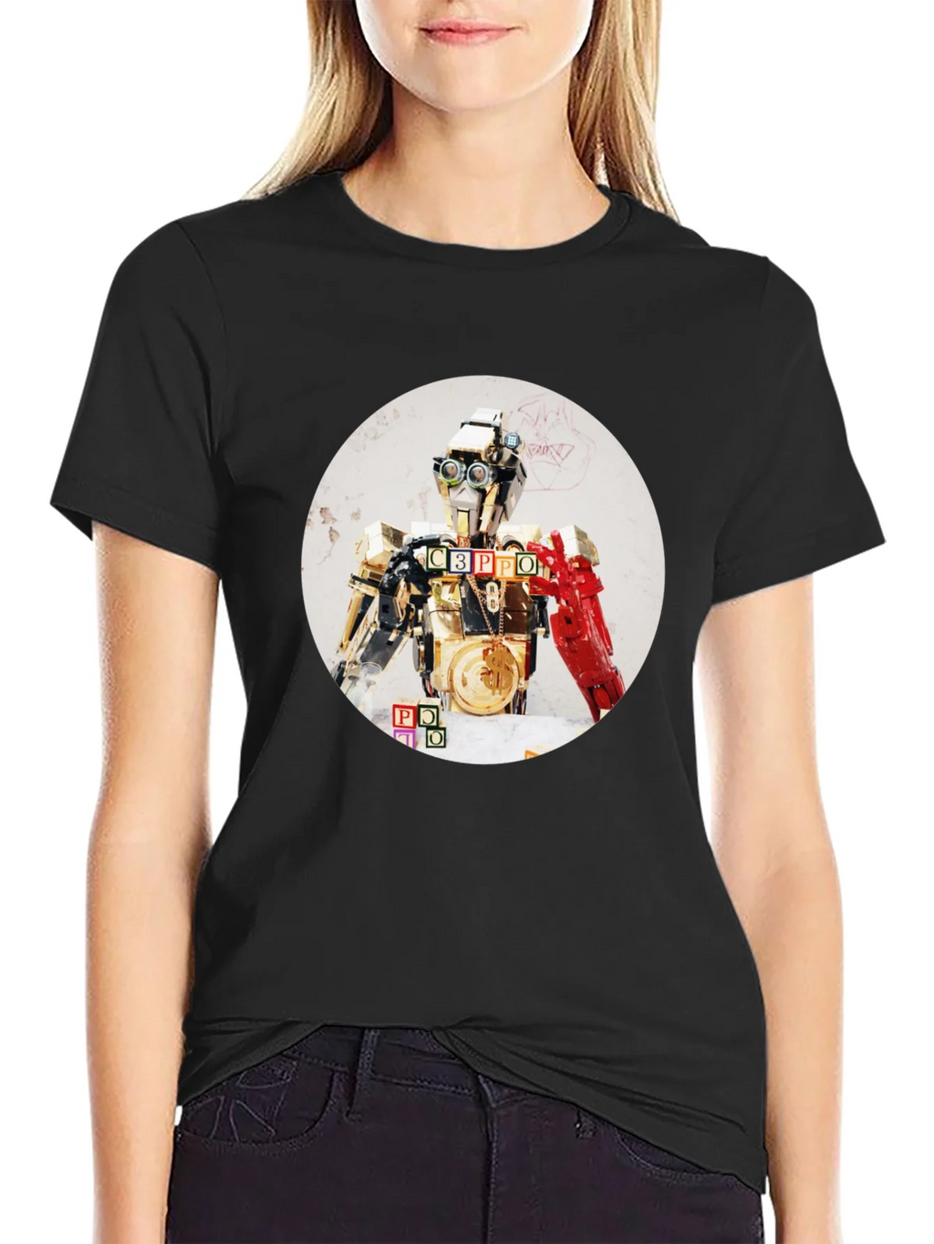Robot T-Shirt - C3PPO Parody