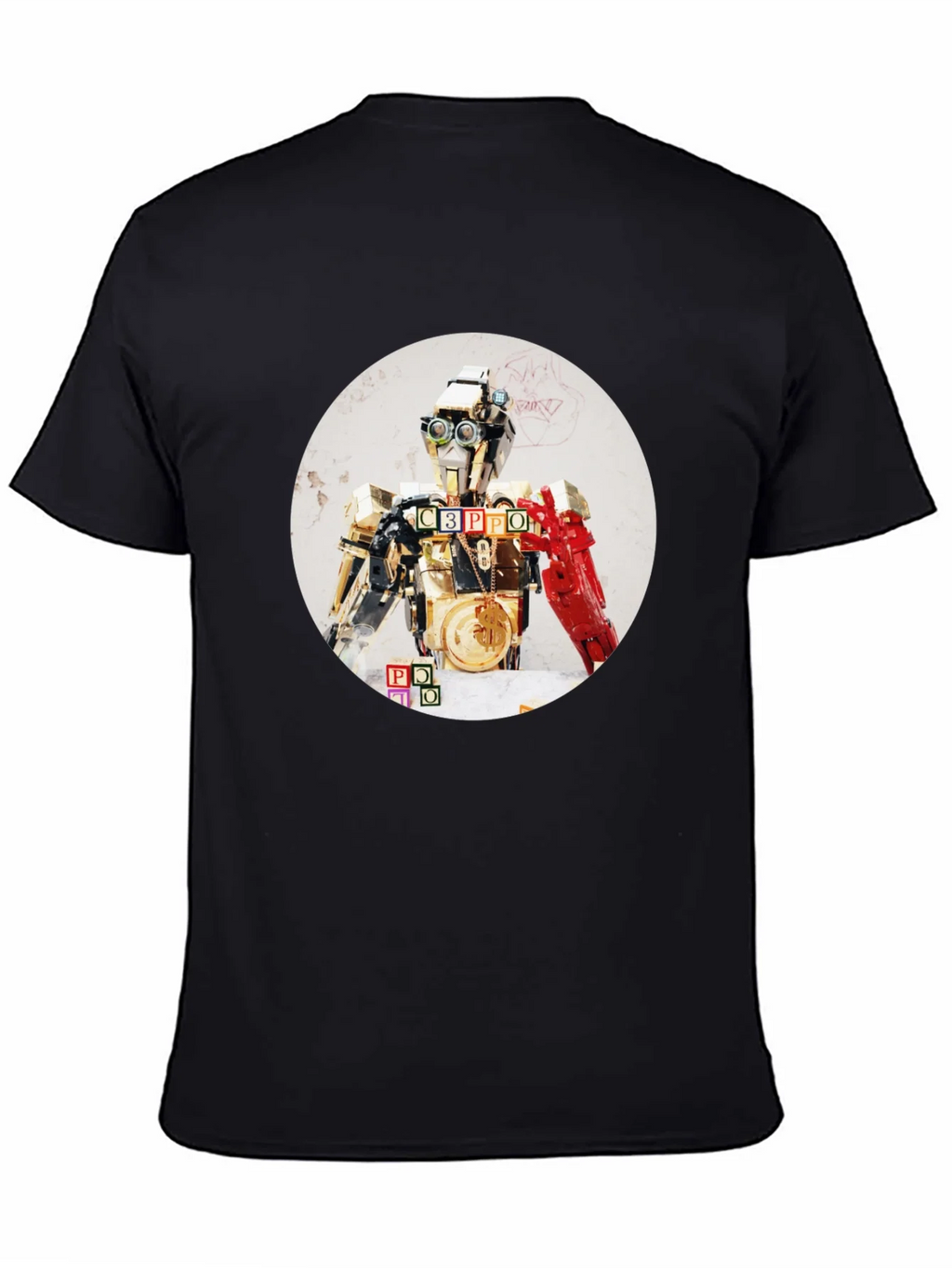 Robot T-Shirt - C3PPO Parody