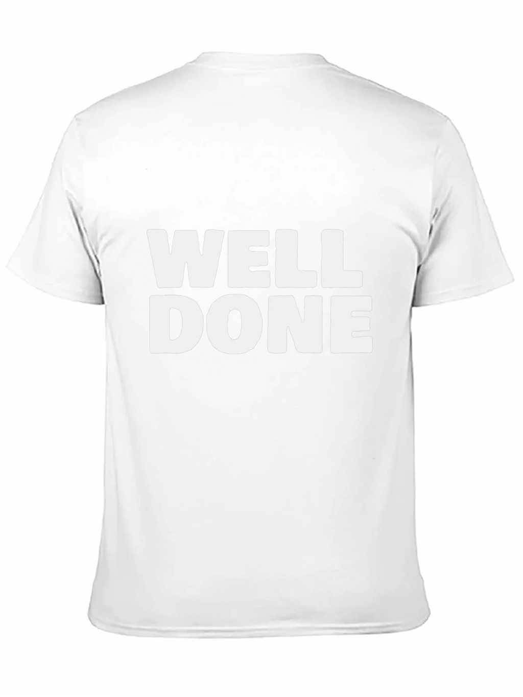 Well Done Graphic Tee - Black Cotton T-Shirt