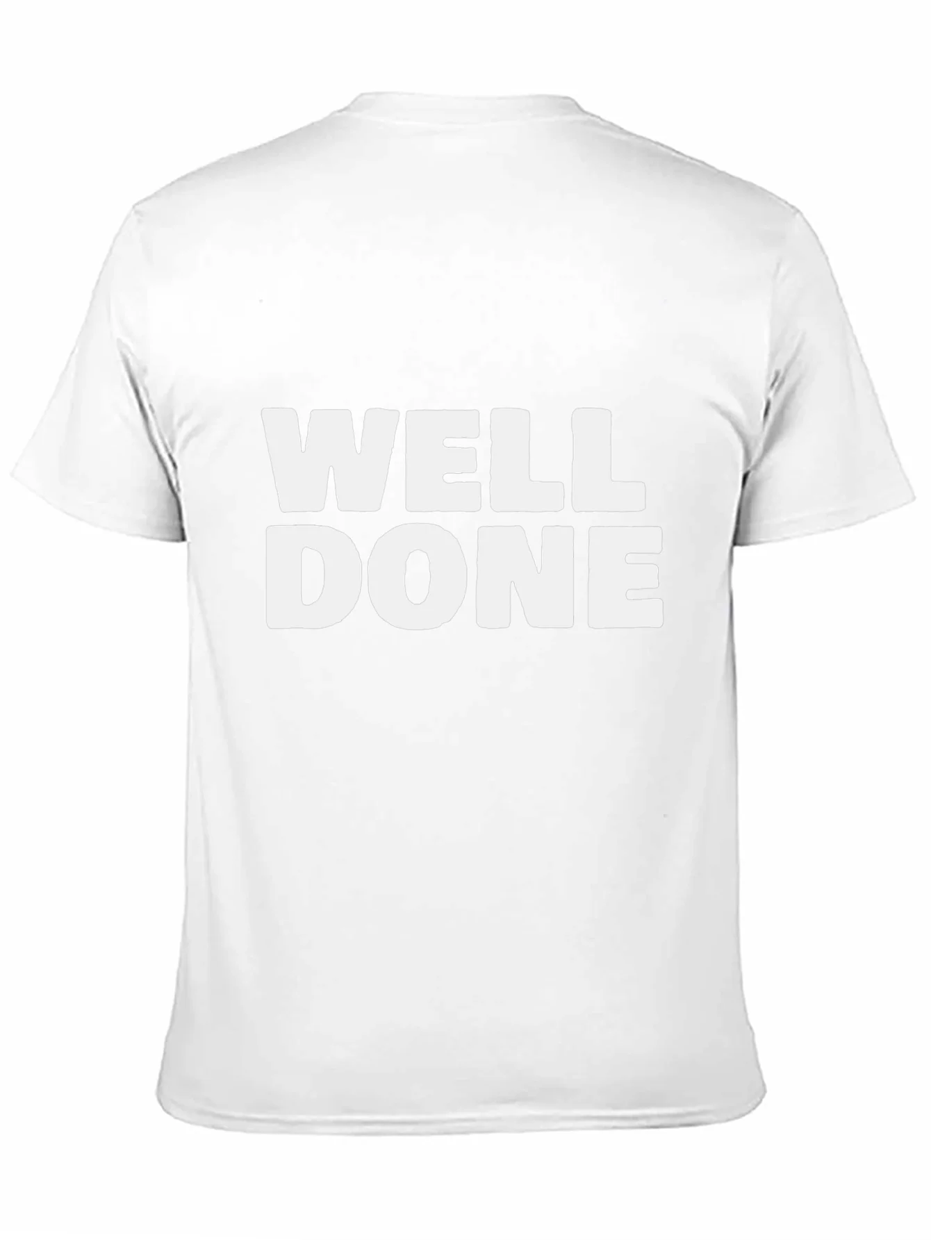 Well Done Graphic Tee - Black Cotton T-Shirt