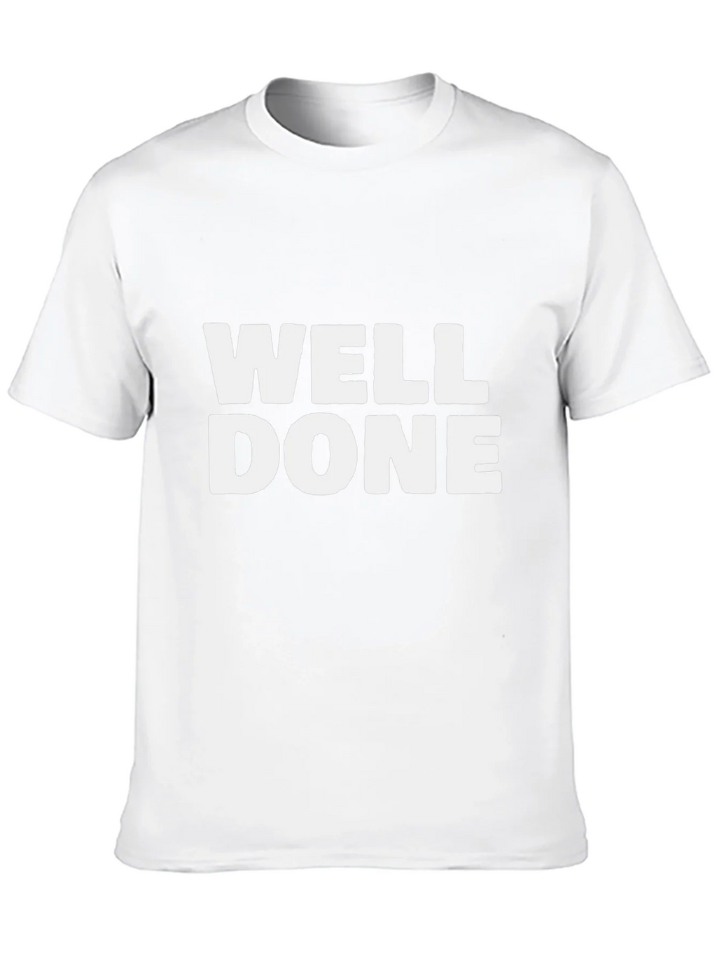 Well Done Graphic Tee - Black Cotton T-Shirt