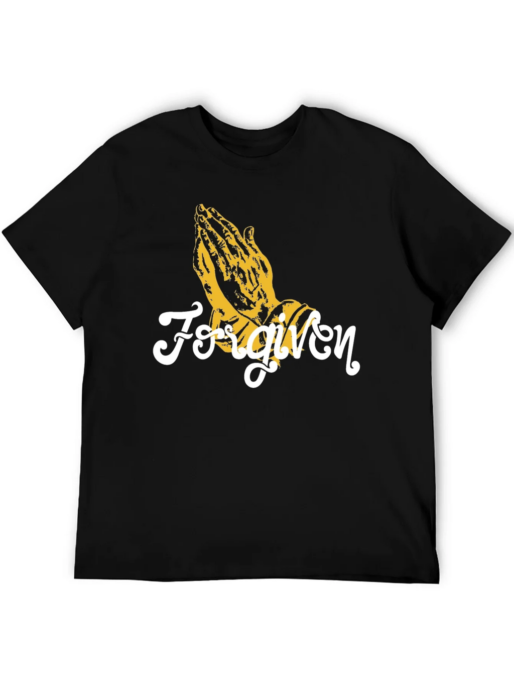Forgiven Praying Hands Graphic T-Shirt