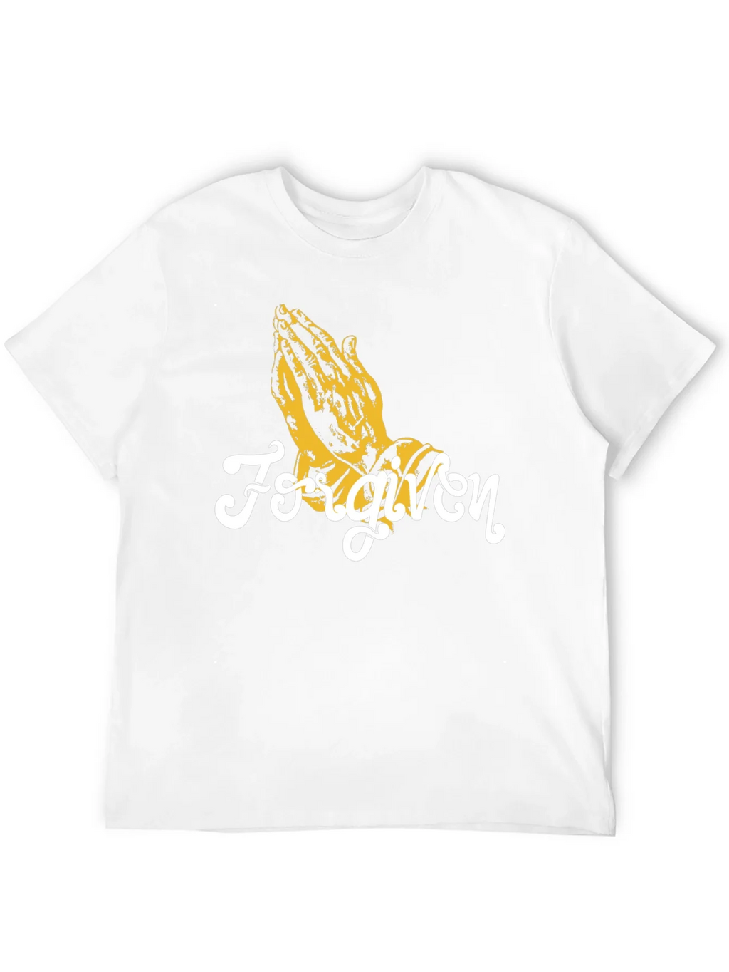 Forgiven Praying Hands Graphic T-Shirt