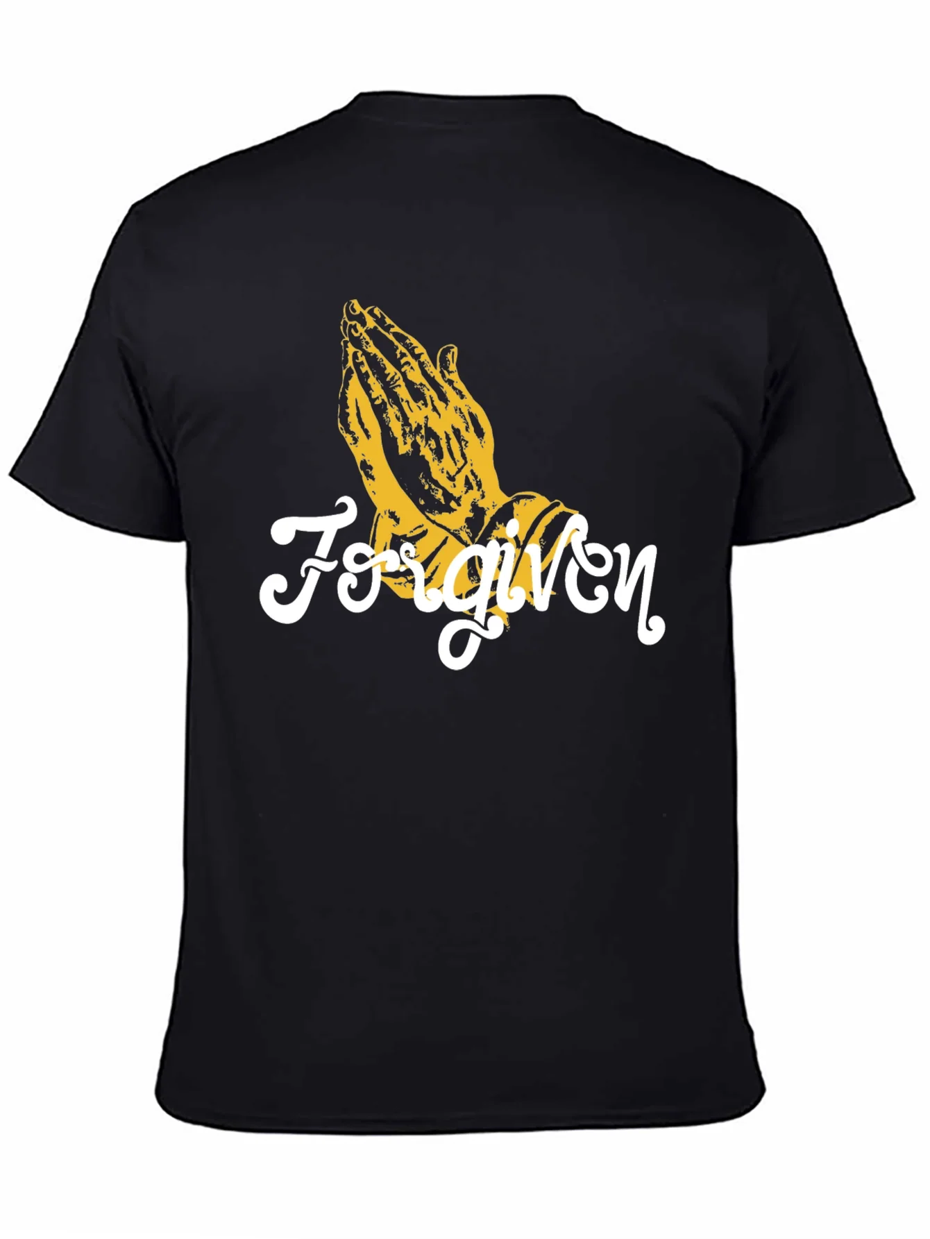 Forgiven Praying Hands Graphic T-Shirt