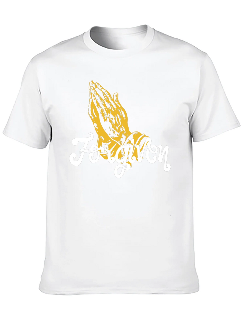 Forgiven Praying Hands Graphic T-Shirt