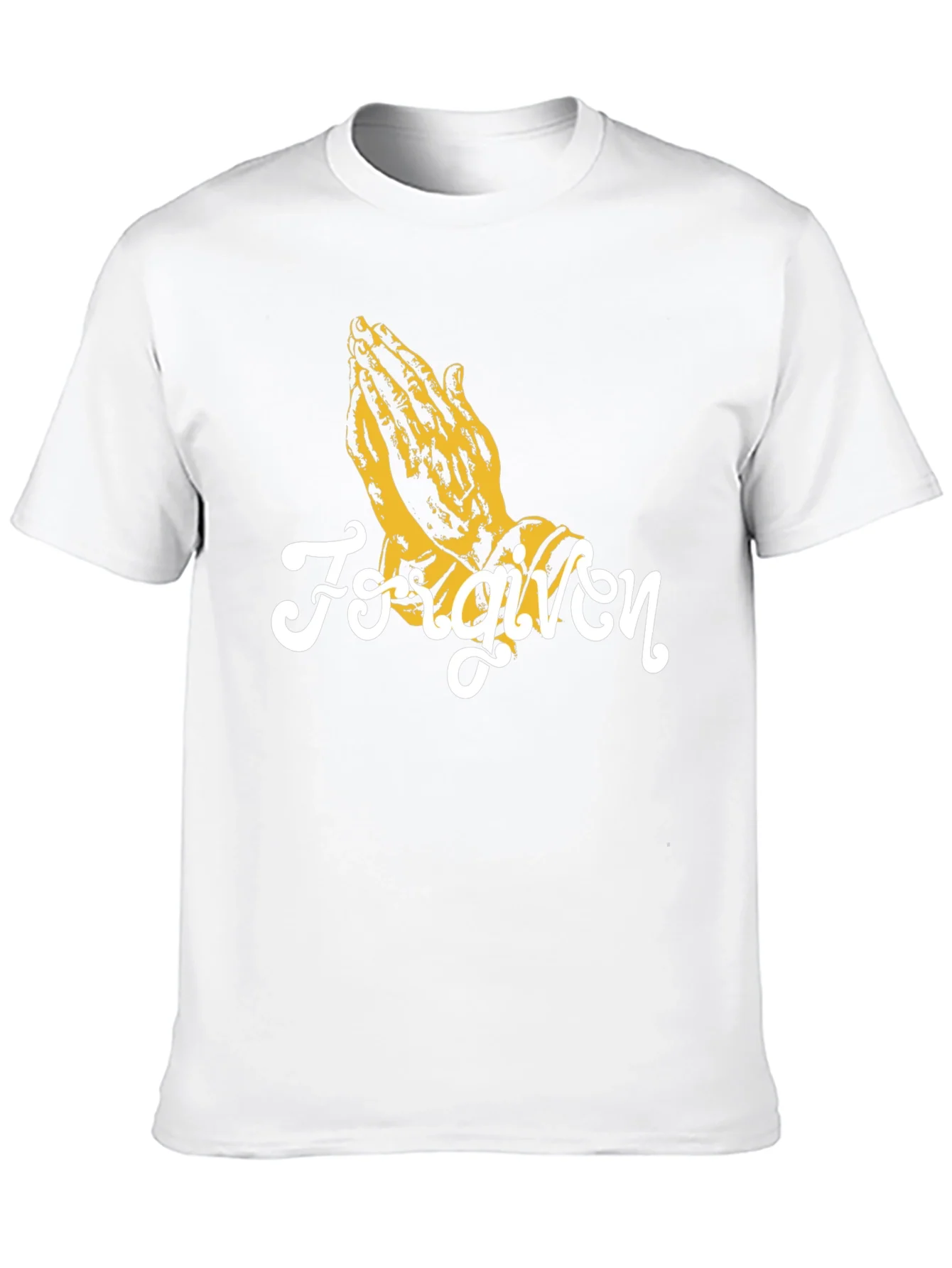 Forgiven Praying Hands Graphic T-Shirt