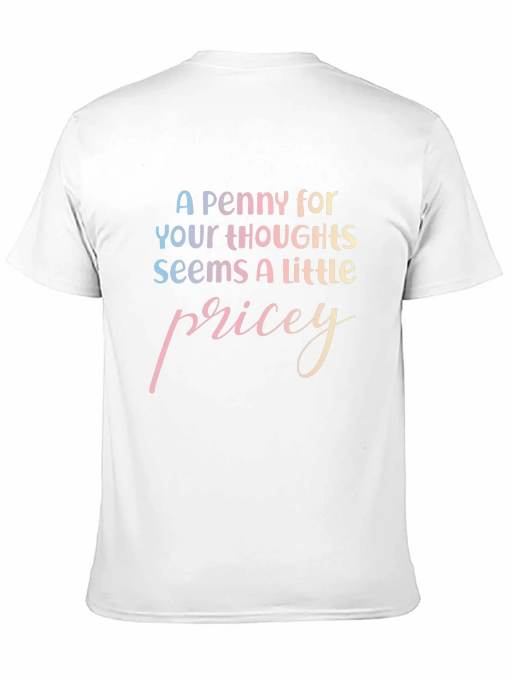 Penny For Your Thoughts T-Shirt Black Tee