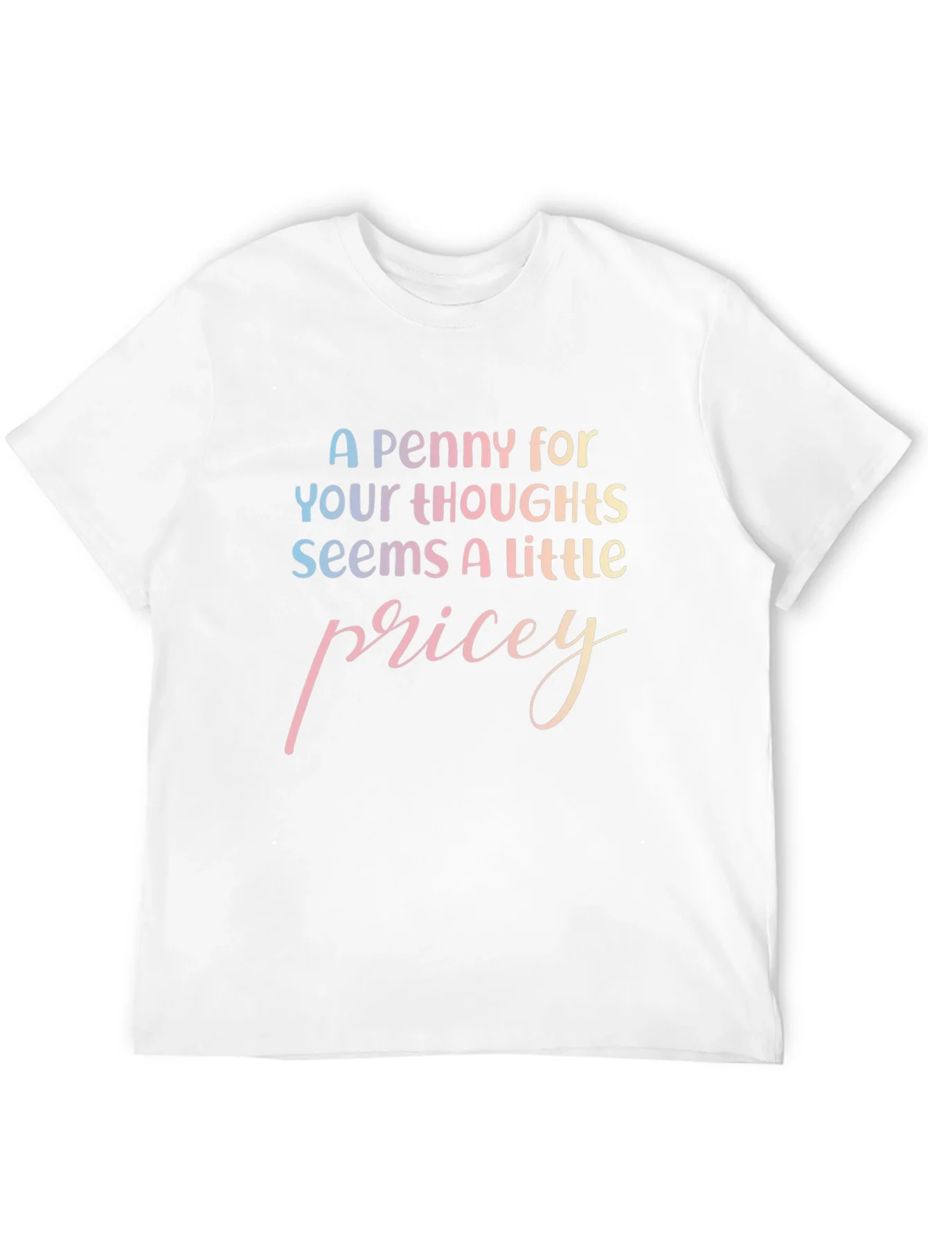 Penny For Your Thoughts T-Shirt Black Tee