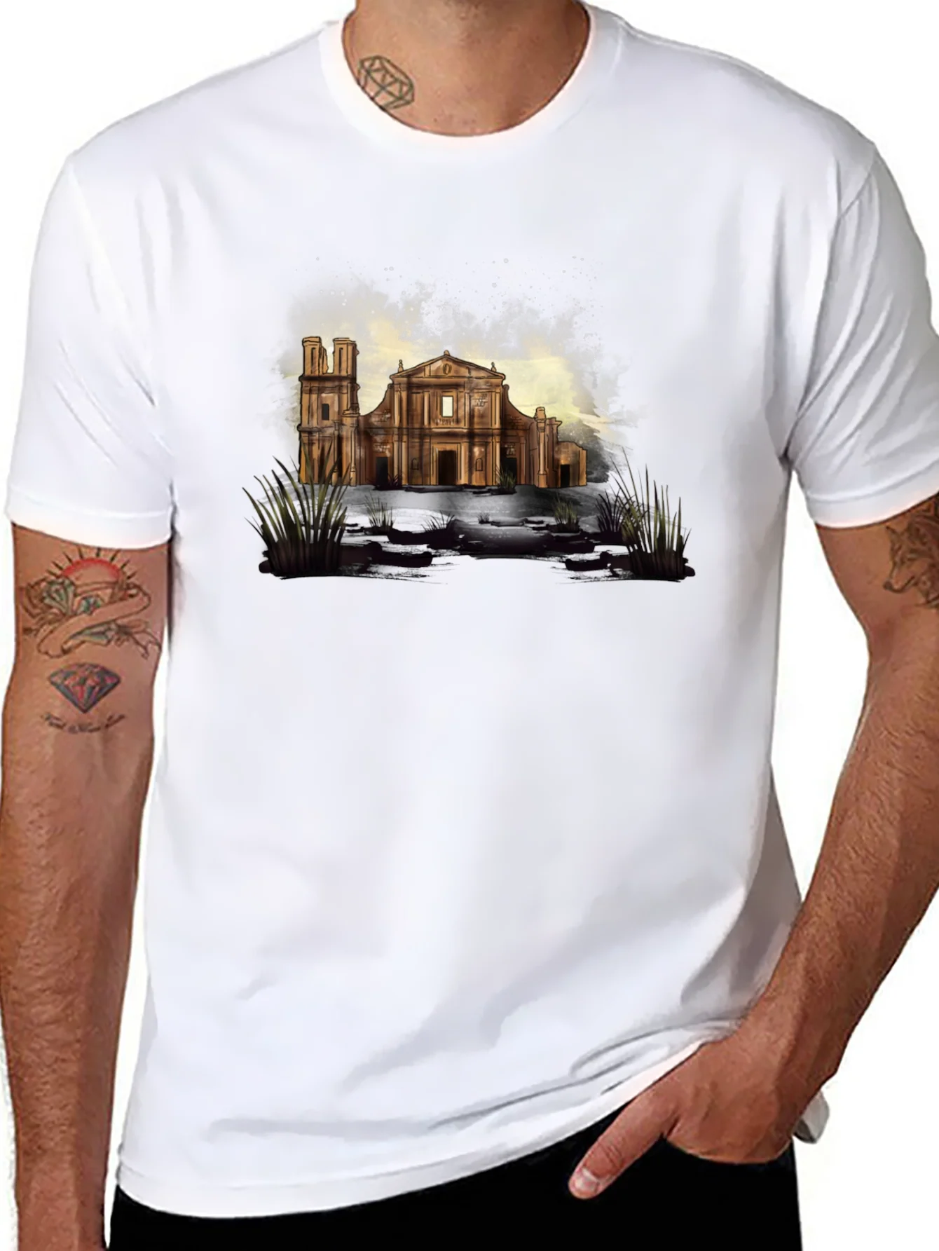 Architectural T-Shirt - Urban Style