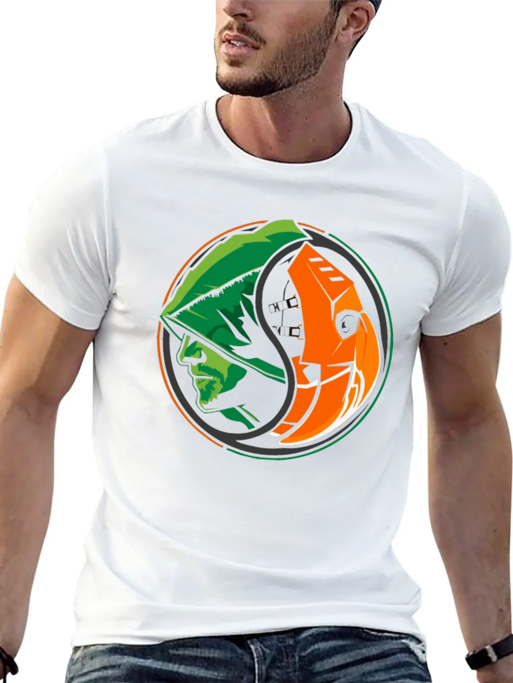 Yin Yang Graphic T-Shirt