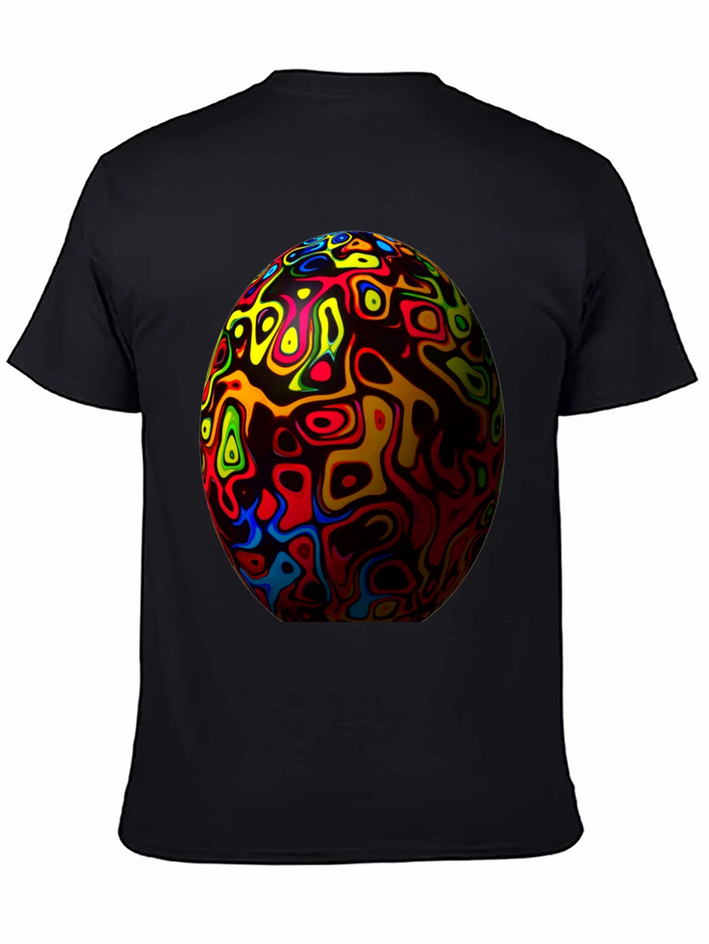 Abstract Sphere Graphic Tee - Unique Design