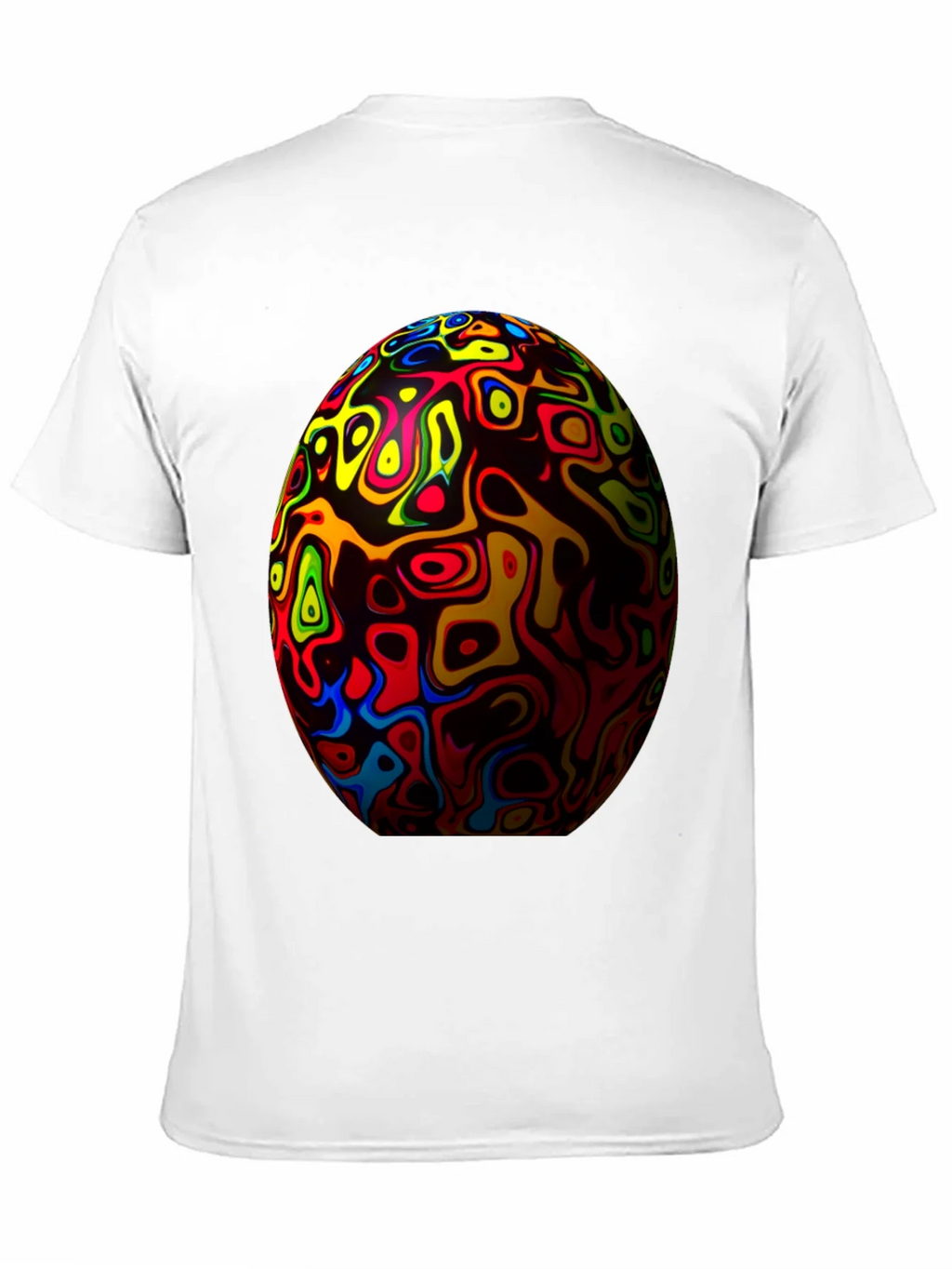 Abstract Sphere Graphic Tee - Unique Design