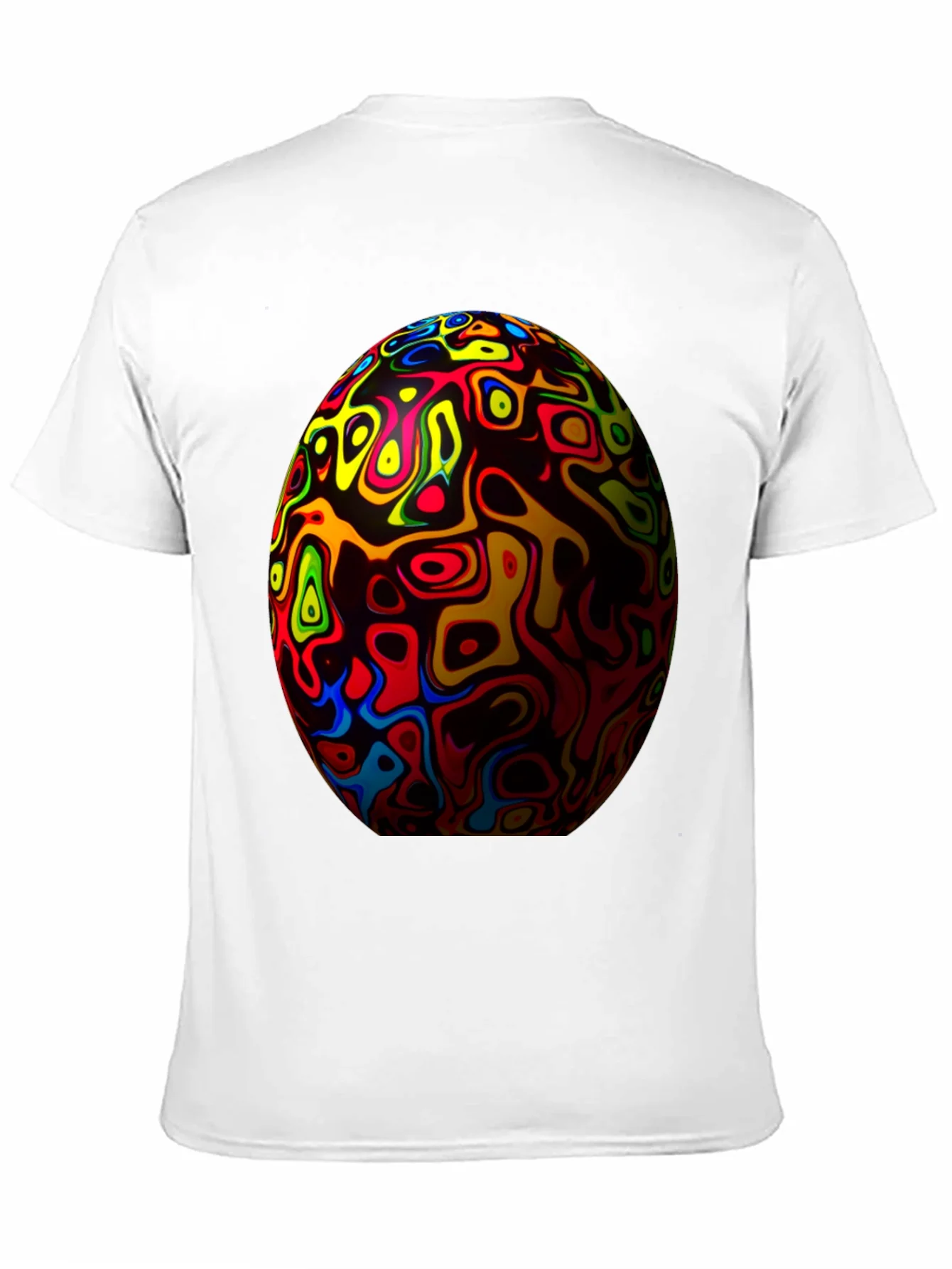 Abstract Sphere Graphic Tee - Unique Design