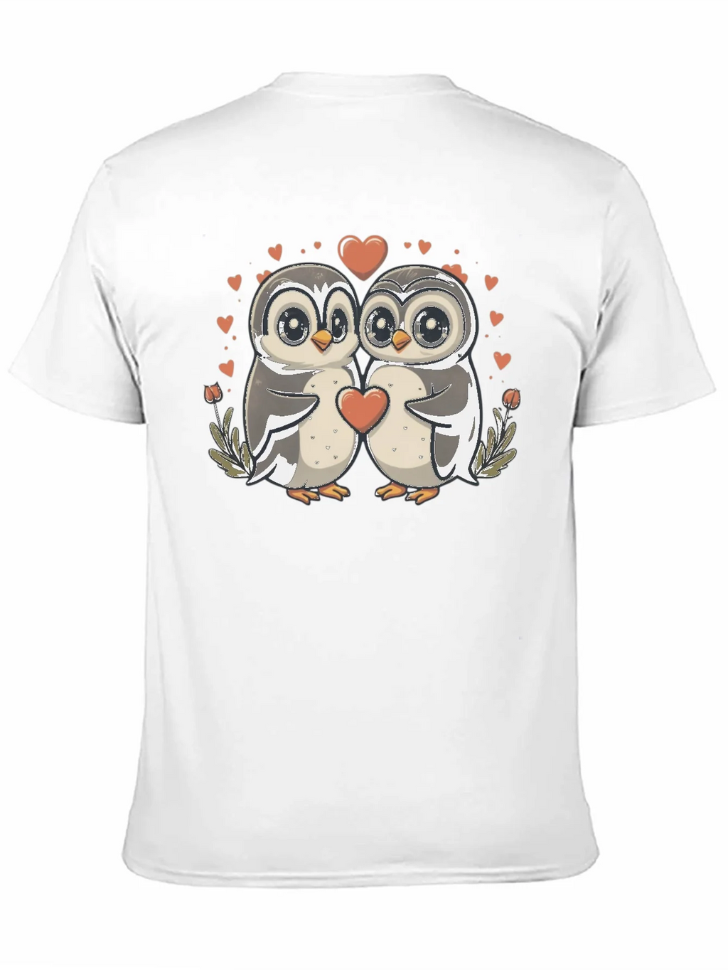 Owl Love T-Shirt: Cute Valentines Graphic Tee